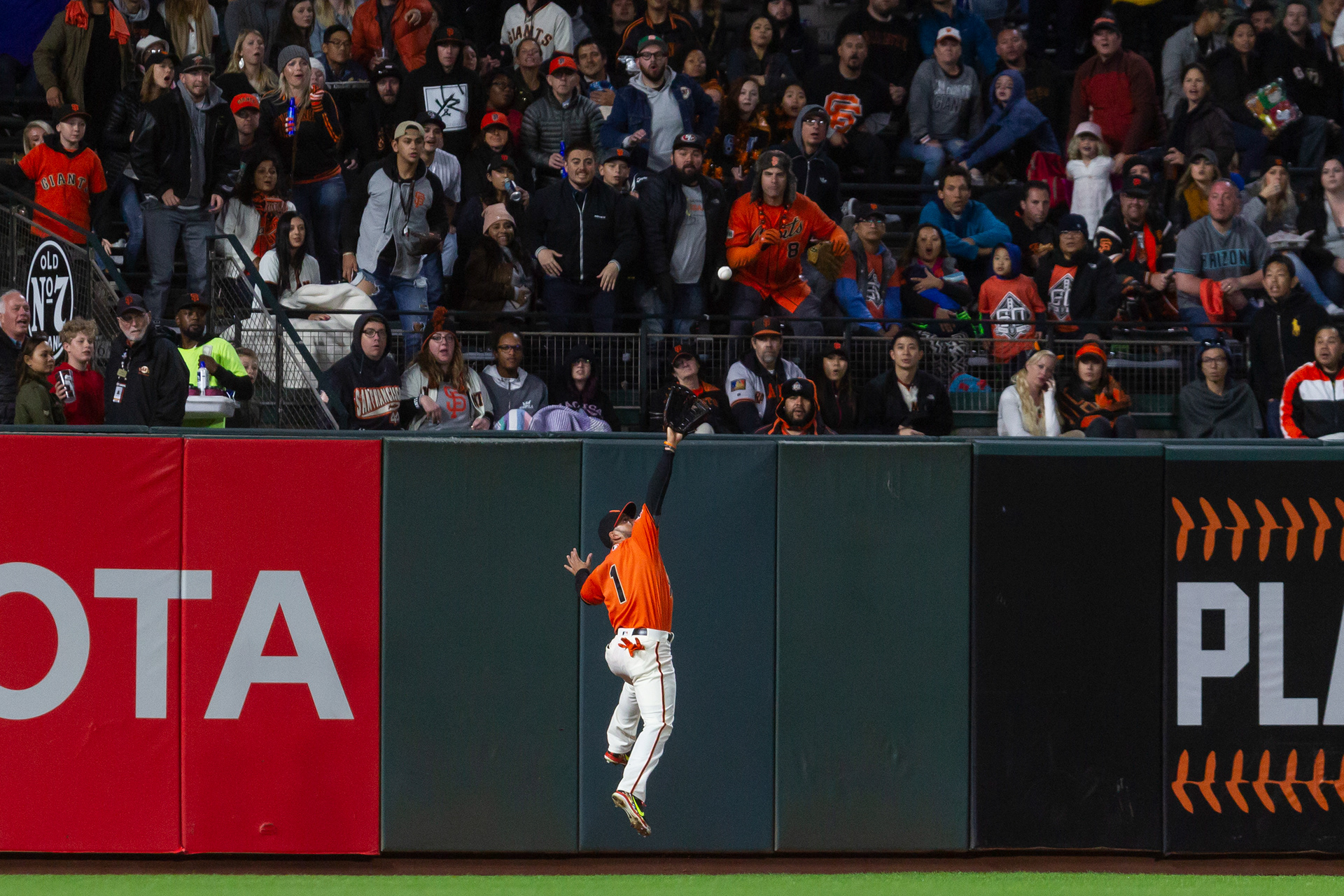 Gregor Blanco, SF Giants, 2018