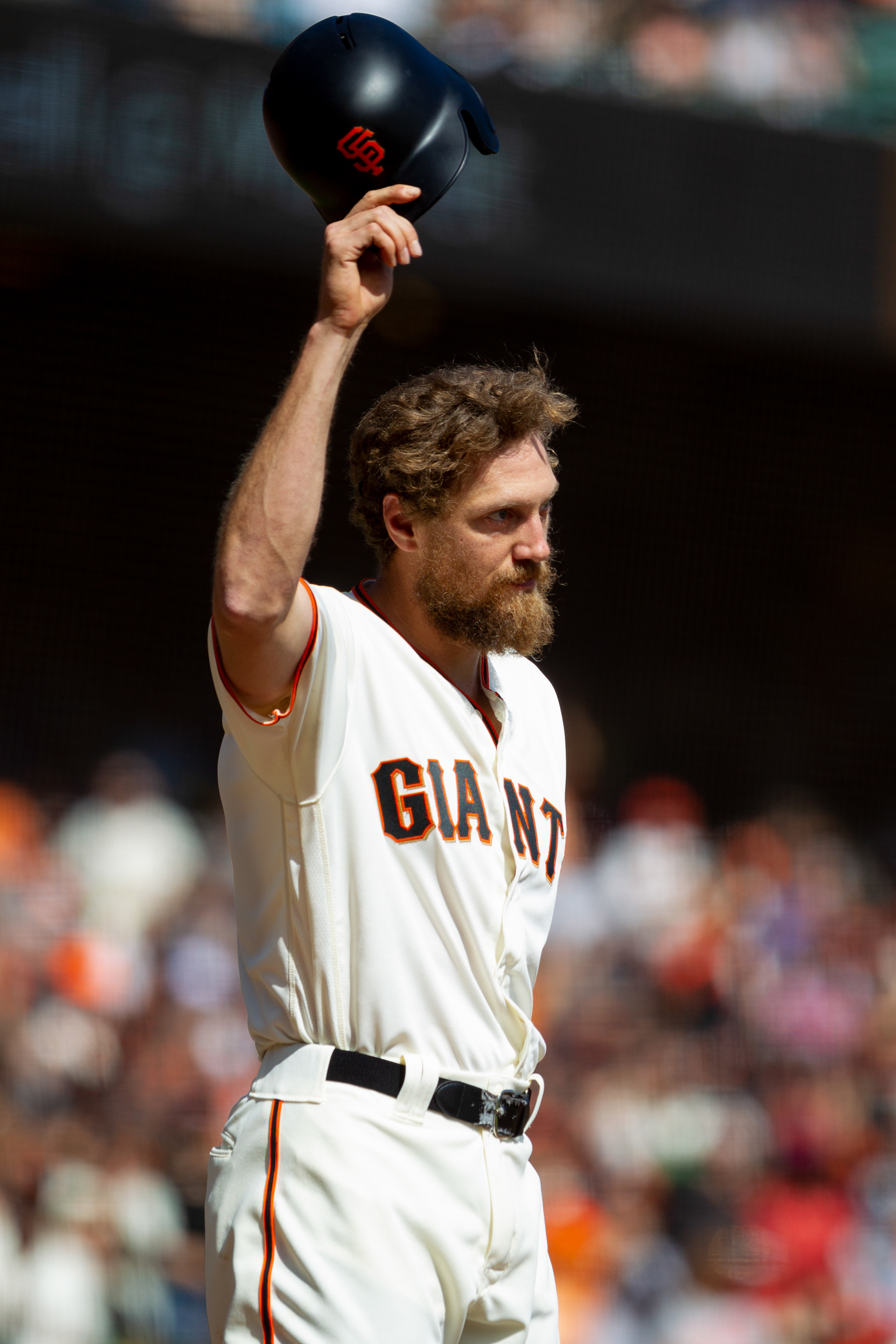 Hunter Pence, SF Giants, 2018