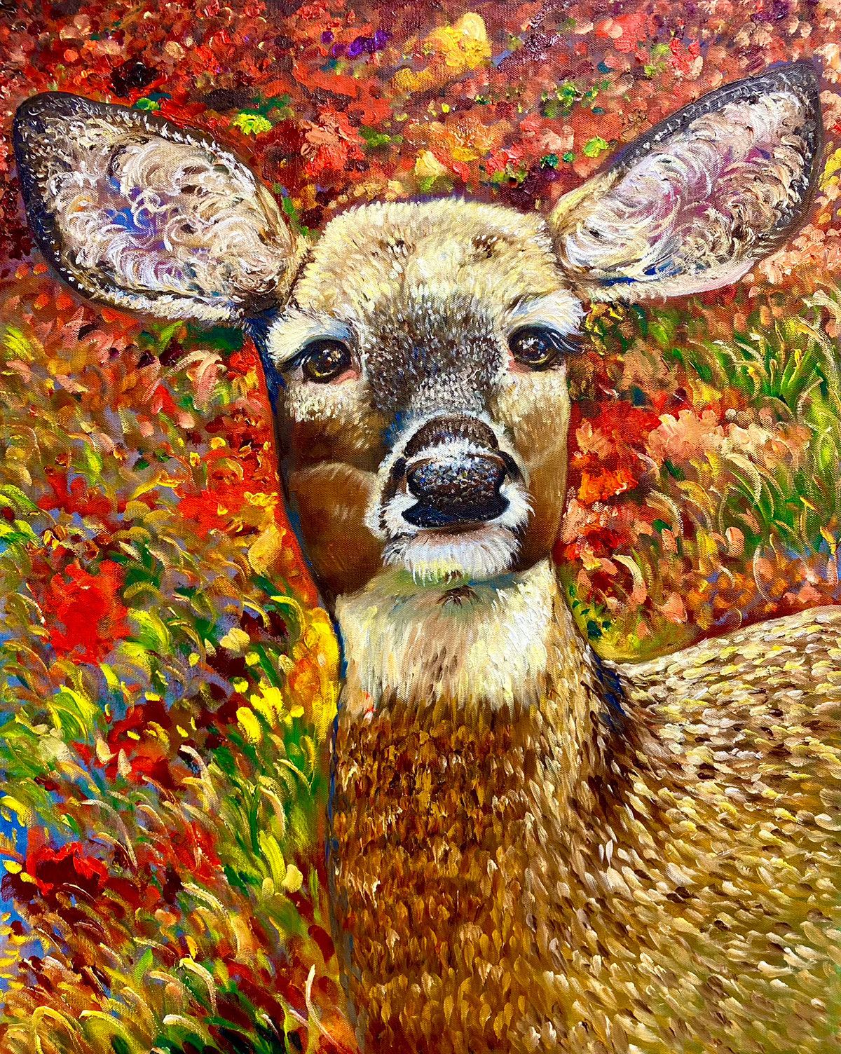 Oil Paint on Canvas