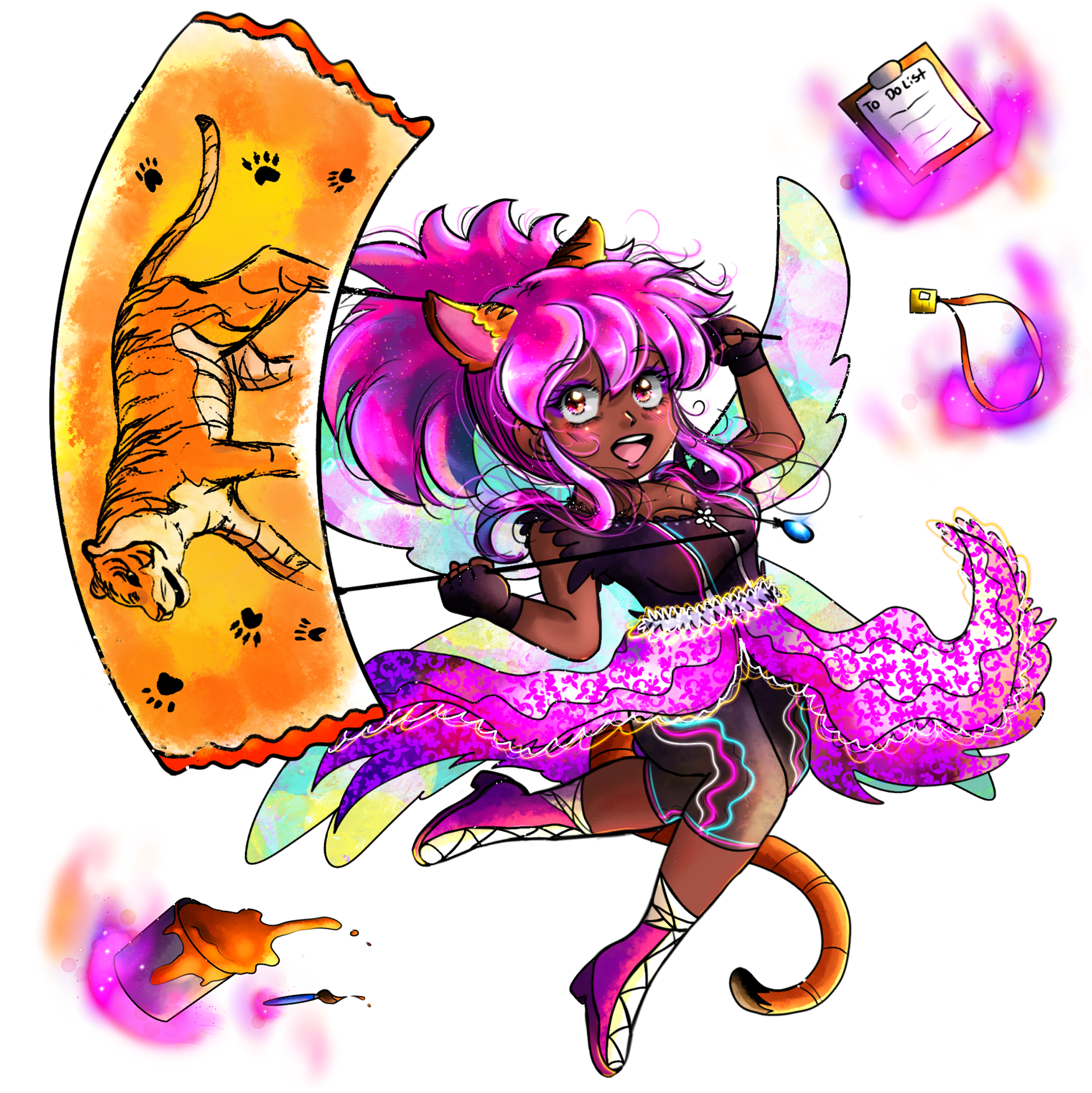 Tora-Con 2023 Staff Badge Art