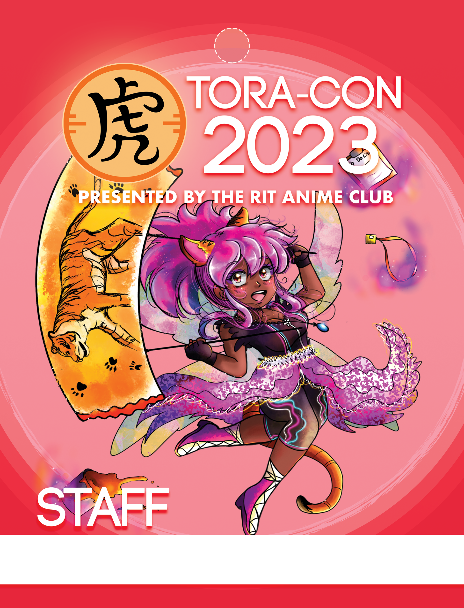 Tora-Con 2023 Staff Badge Design