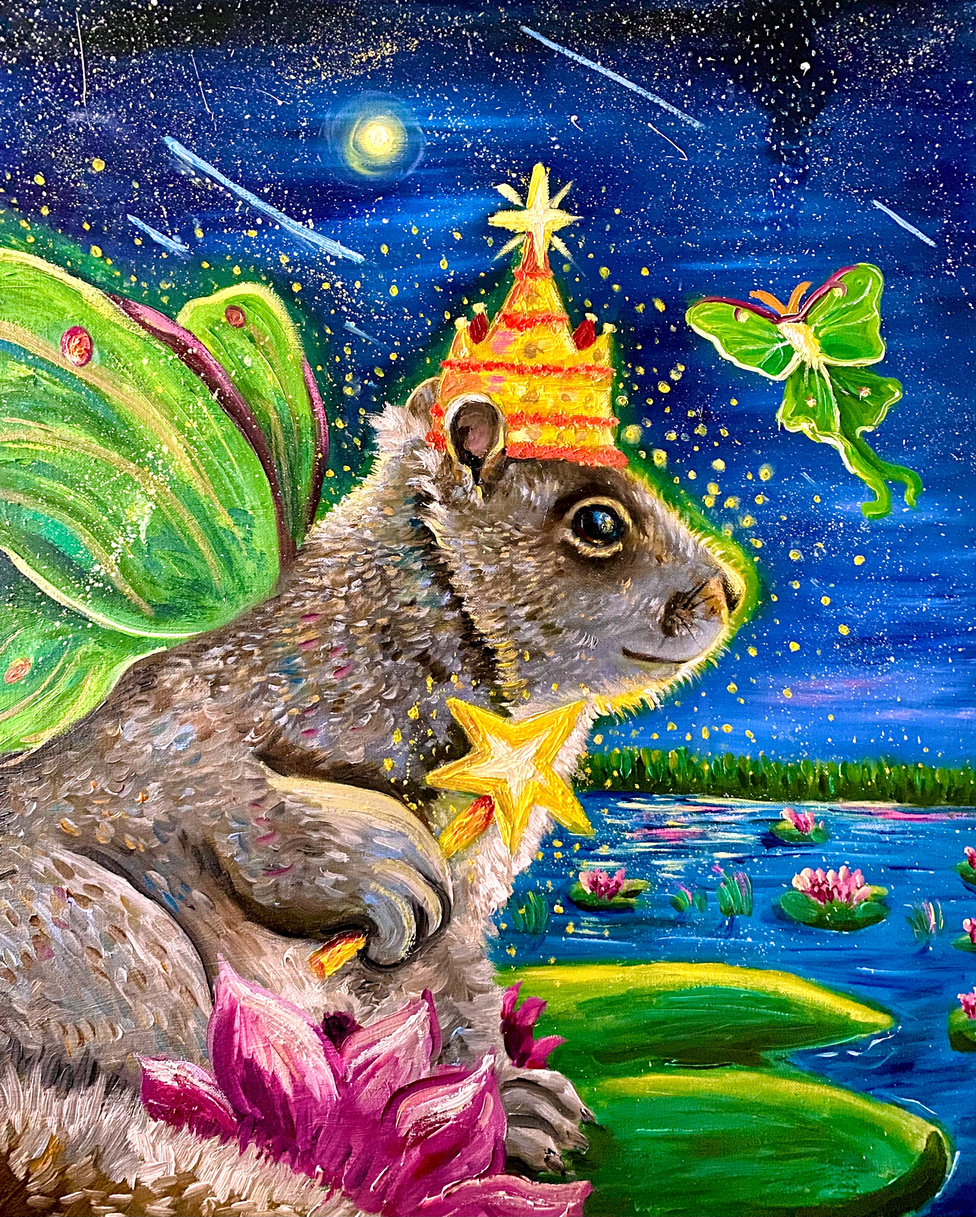 Oil Paint on Canvas