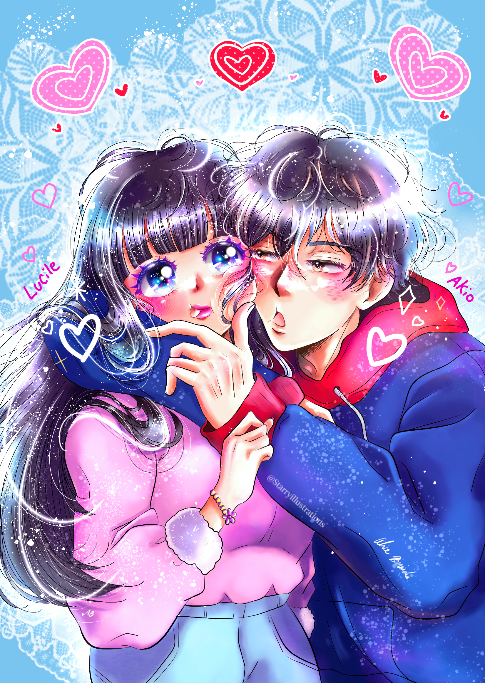 Lucile & Akio (Procreate)