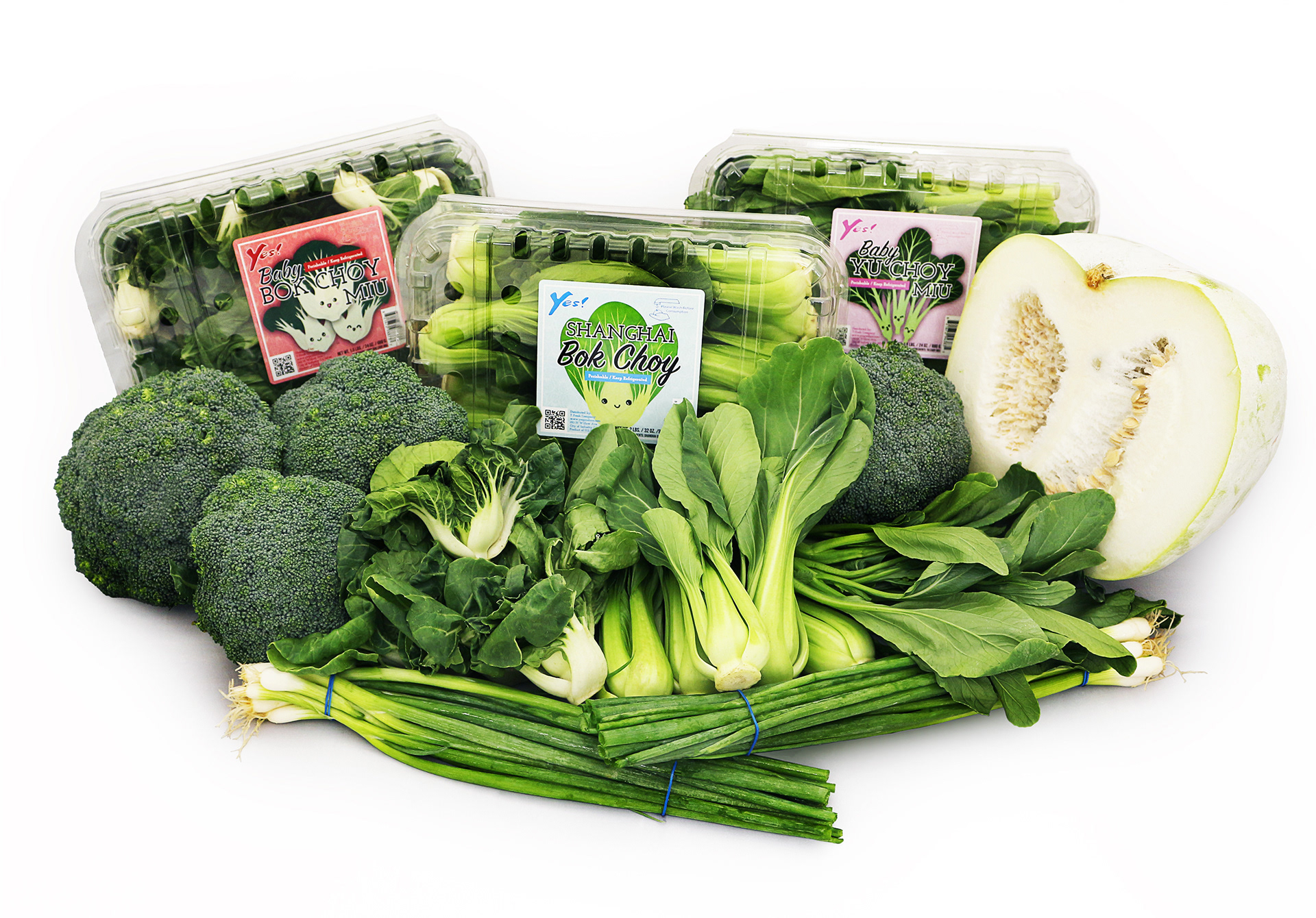 Yes Produce's Bok Choy Line (Labels, Photo & Edit by Me)
