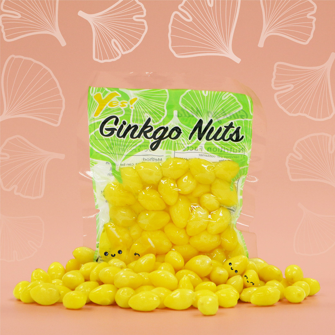Ginkgo Nuts: edited, photographed, and designed for social media