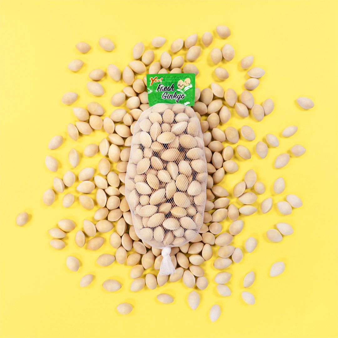 Fresh Ginkgo Label: designed, photographed for social media
