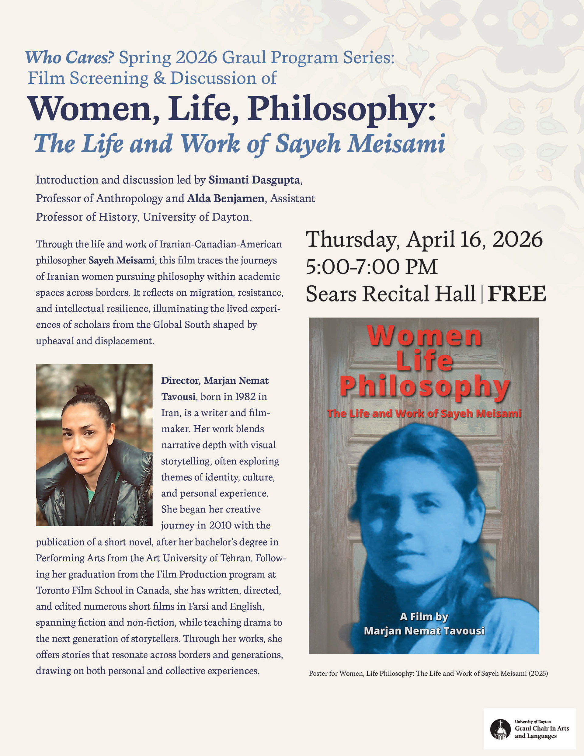 Event flyer