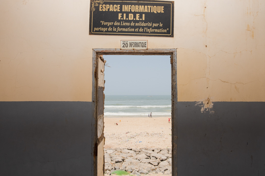 Cheick Tourè school was hit by a major storm in March 2018.
