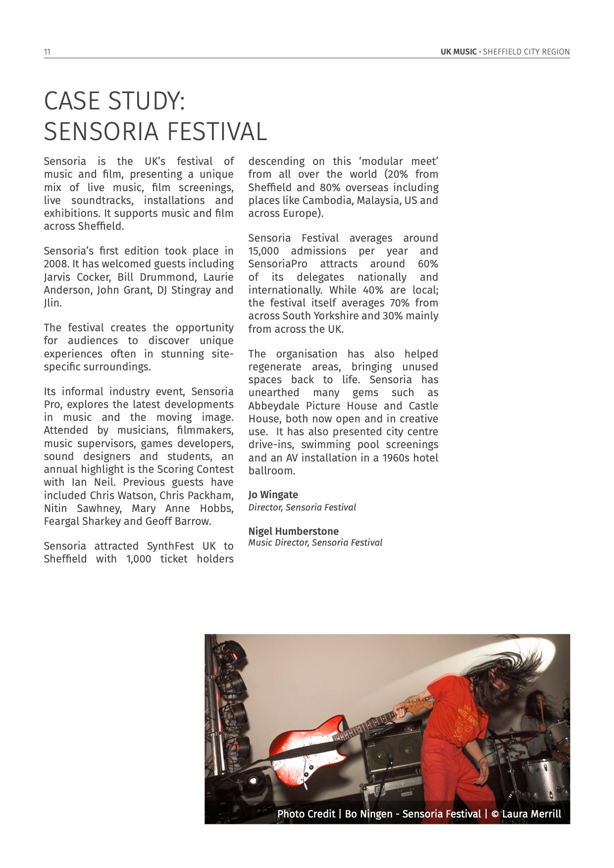 Sheffield City Region Music Report, 2019