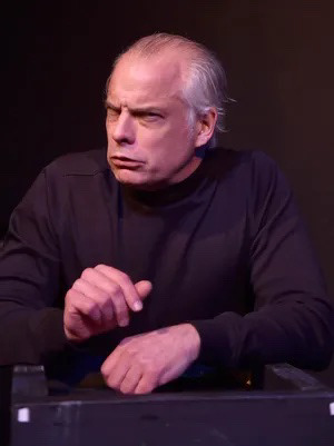 Jacob Marley’s Christmas Carol by Tom Mula, Third Avenue PlayWorks, directed by Bob Boles, Production Design by James Valcq. Pictured: Alan Kopischke