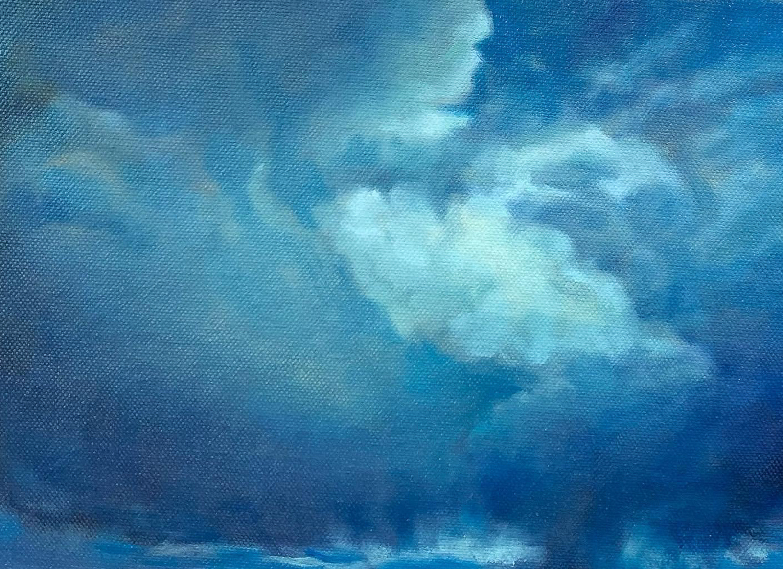 Em Busca do Sublime VI - Óleo s/ tela, 18X24cm - 250€