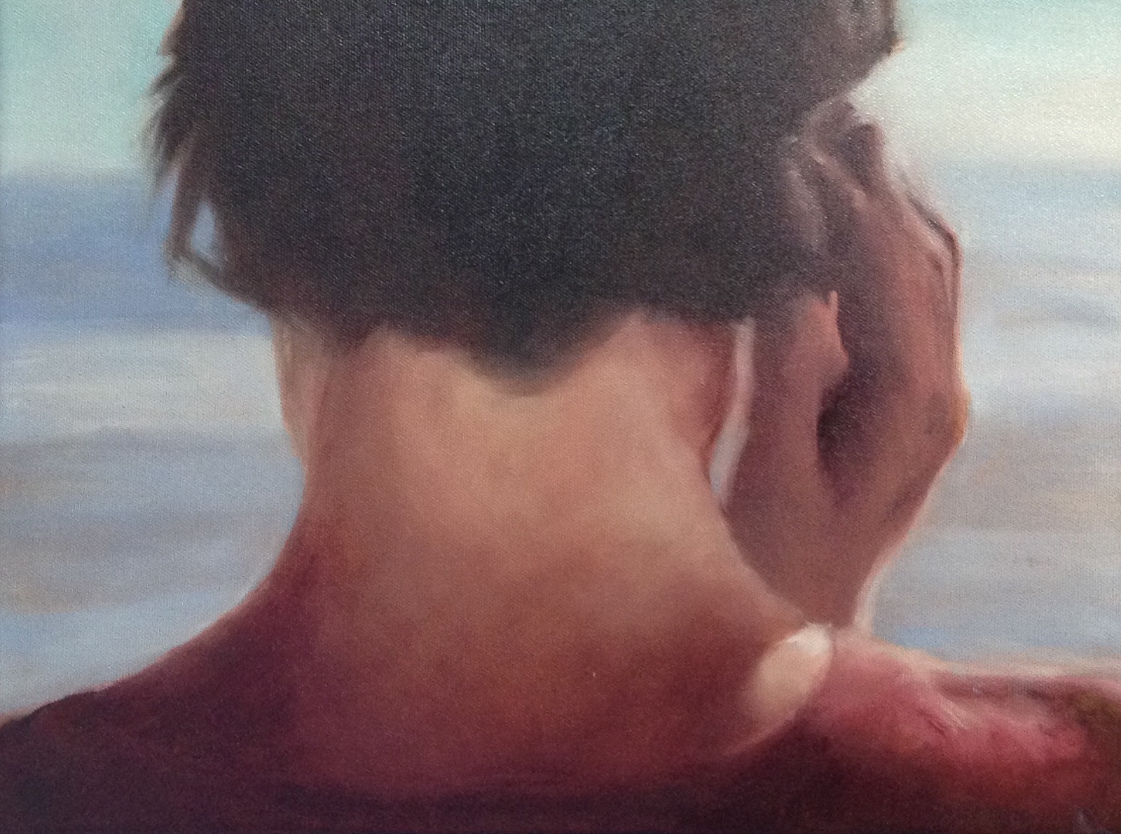 Lara - 2017 - Óleo s/Tela - 30x40cm - Com Moldura - 300€