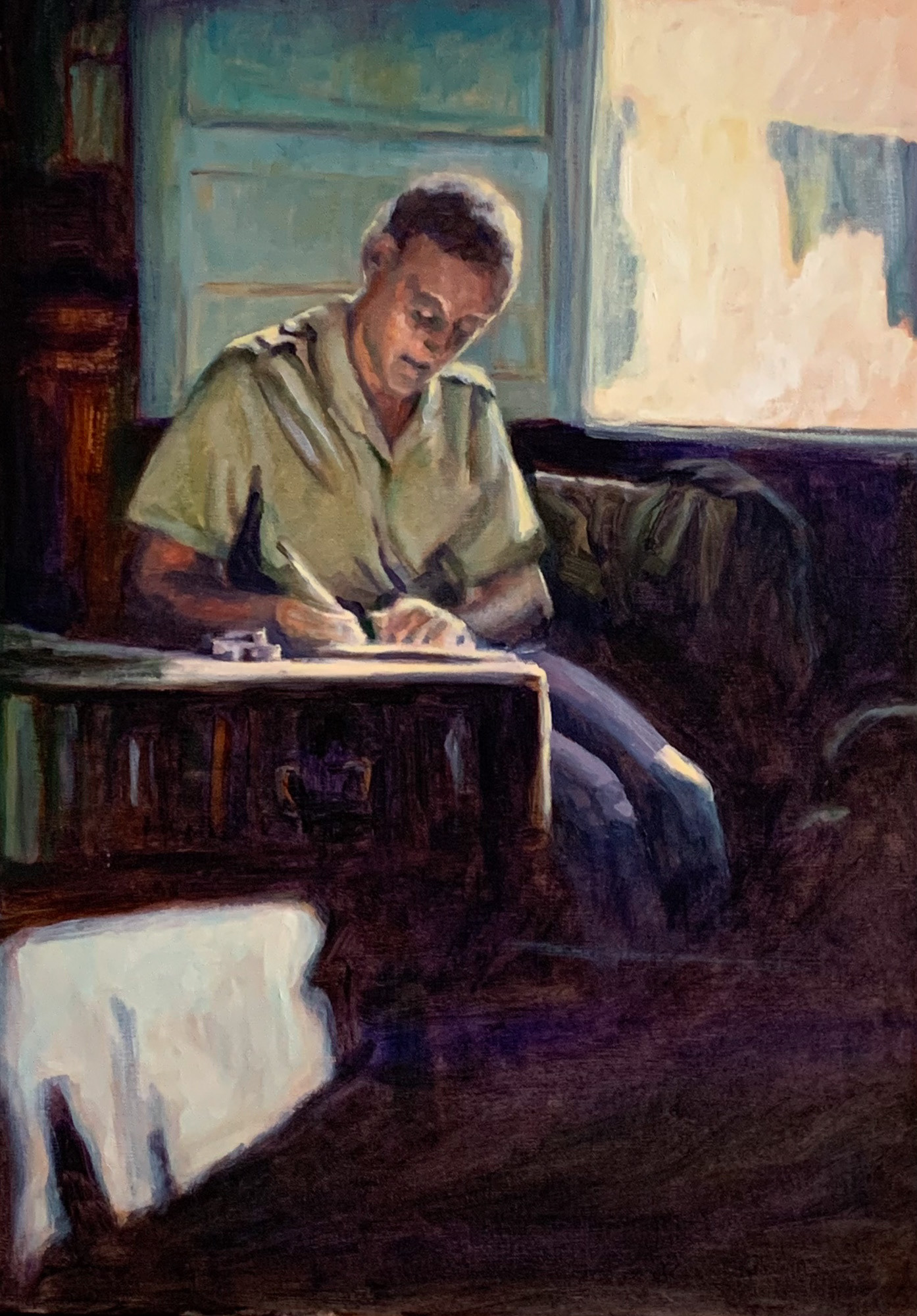 Luz da minha vida, 2016 - Óleo s/ tela, 70X50cm - 750€