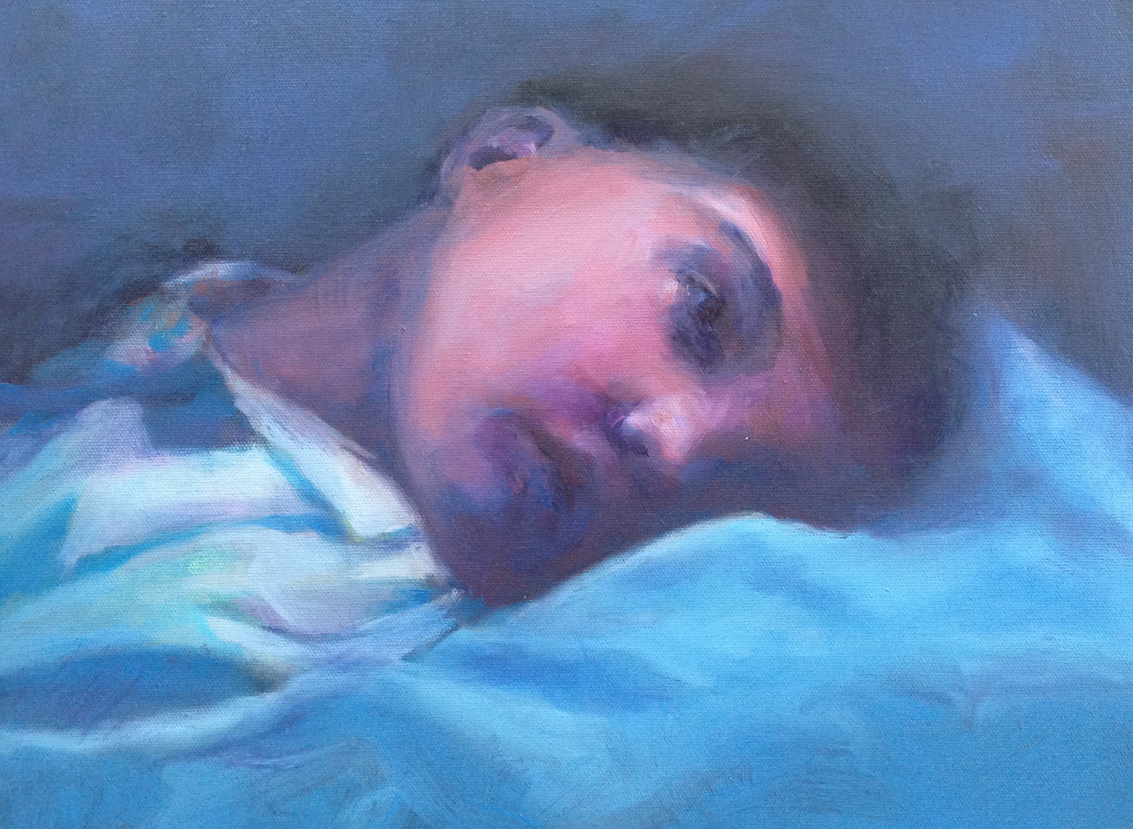 RUBY, 2017 óleo s/ tela, 30X40cm - 300€