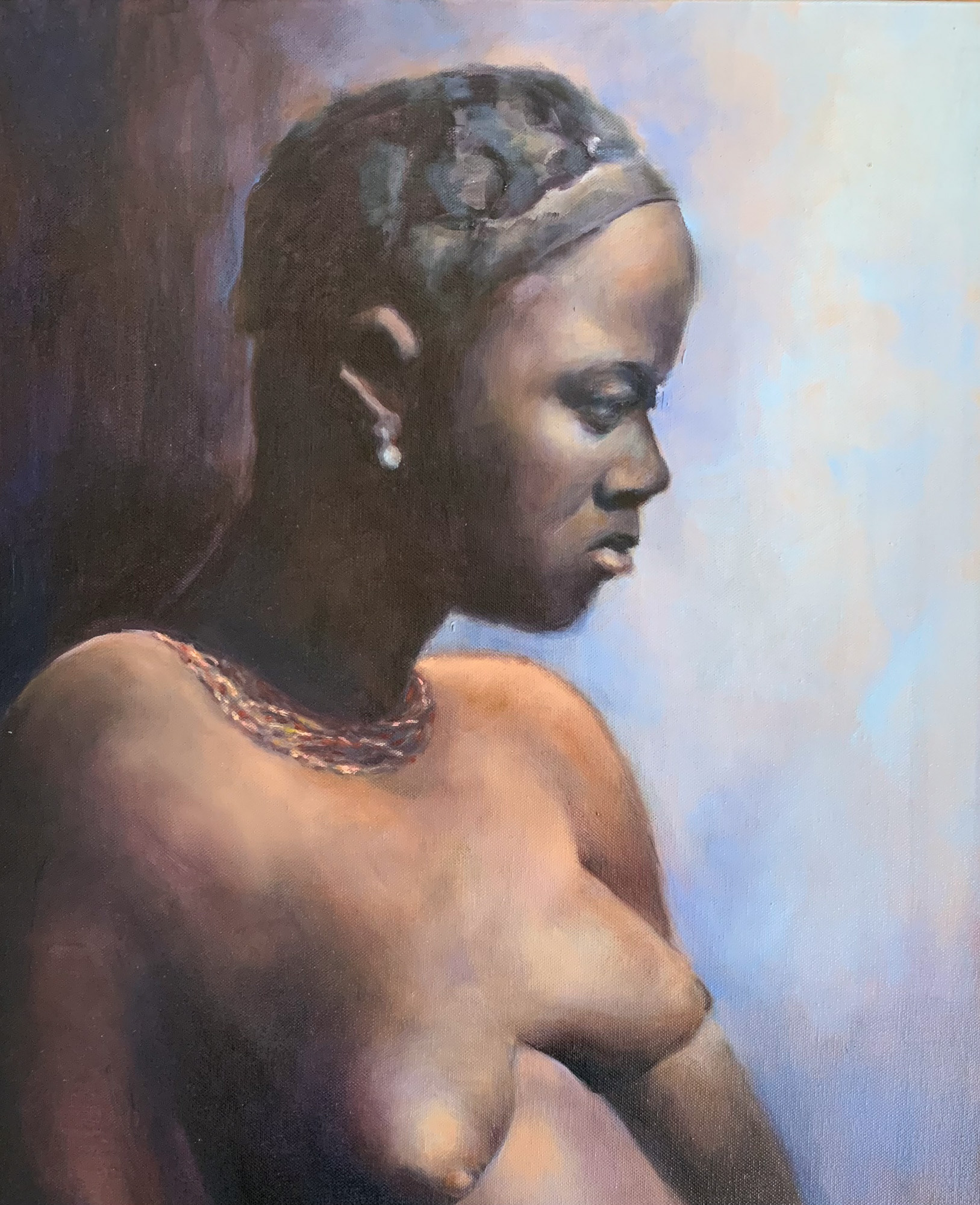 Rosita, 2022 - Óleo s/ tela, 60X50cm - 500€
