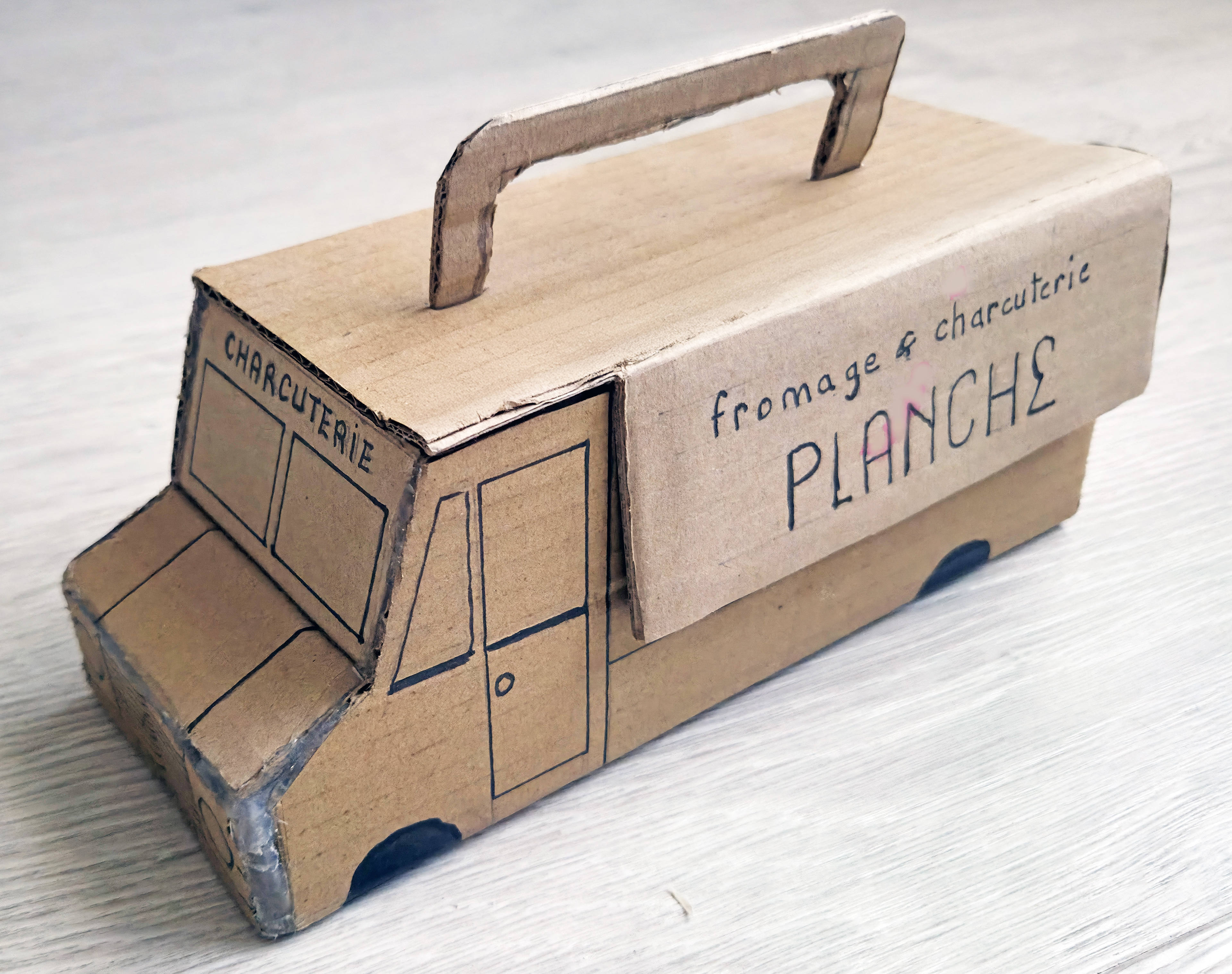 Study of streetfood packaging and mockup