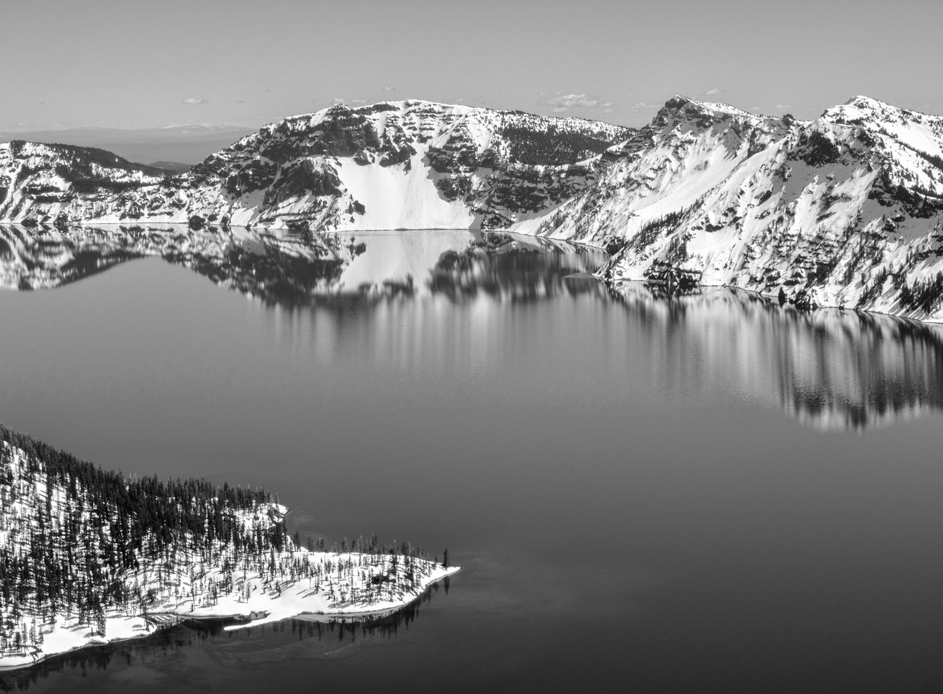 Crater Lake Seen from the Watchman