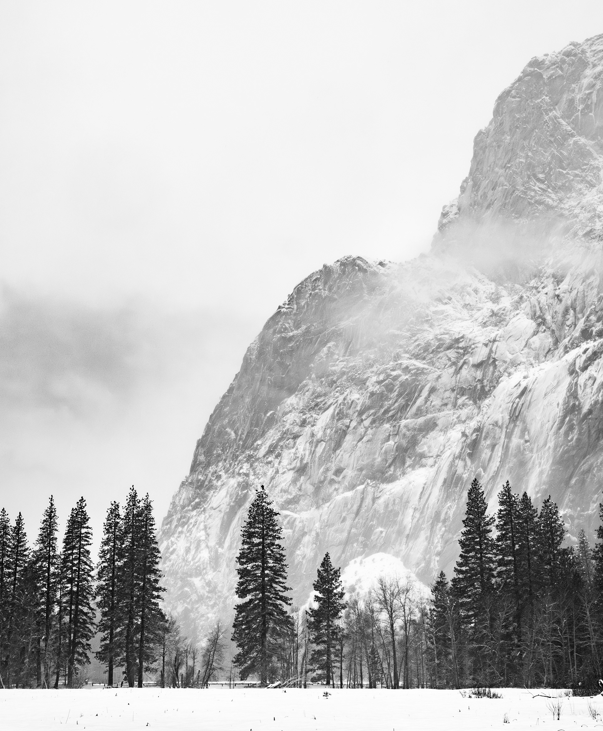 View from Leidig Meadow in Winter