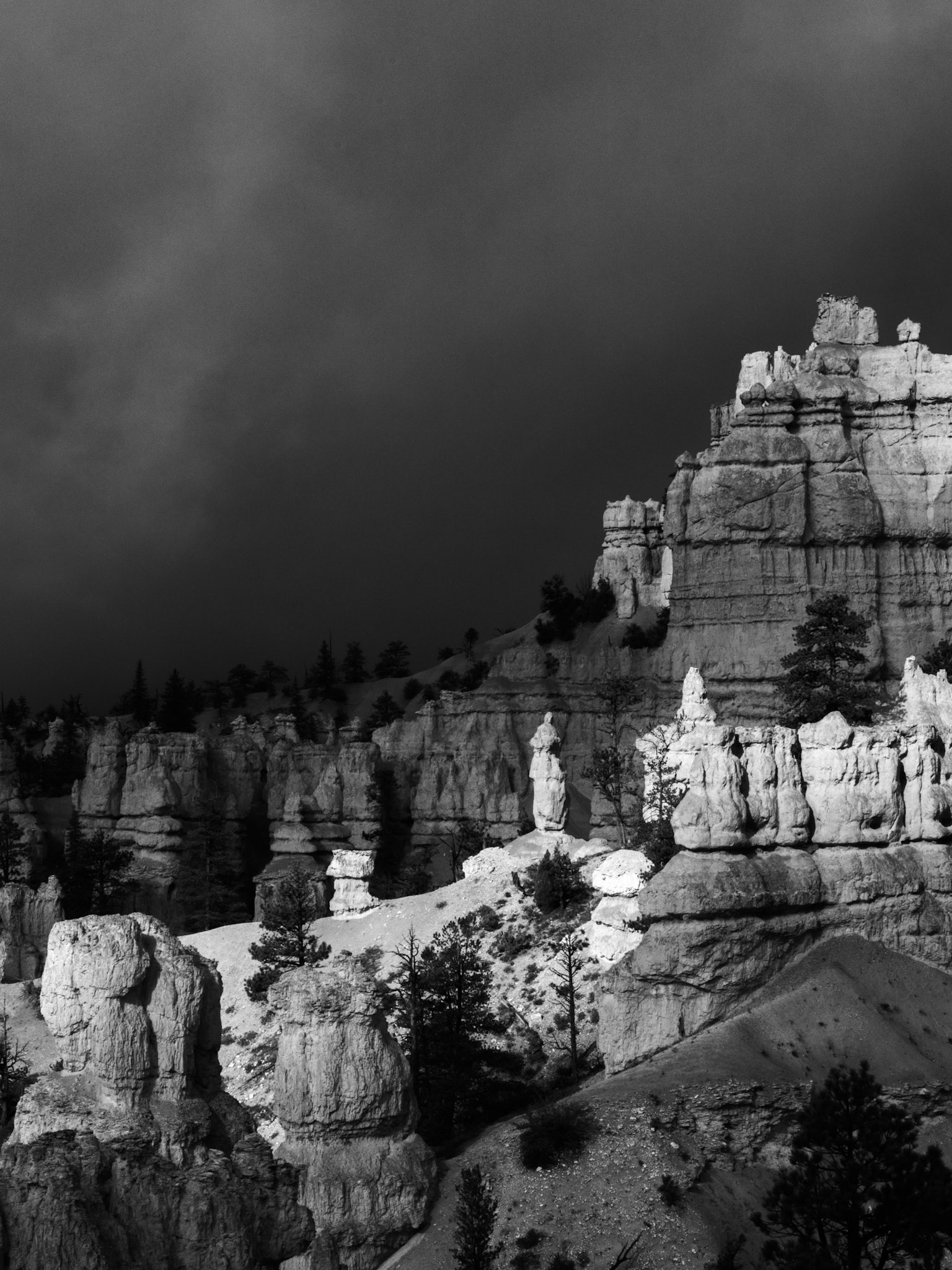 Hoodoos in the Light