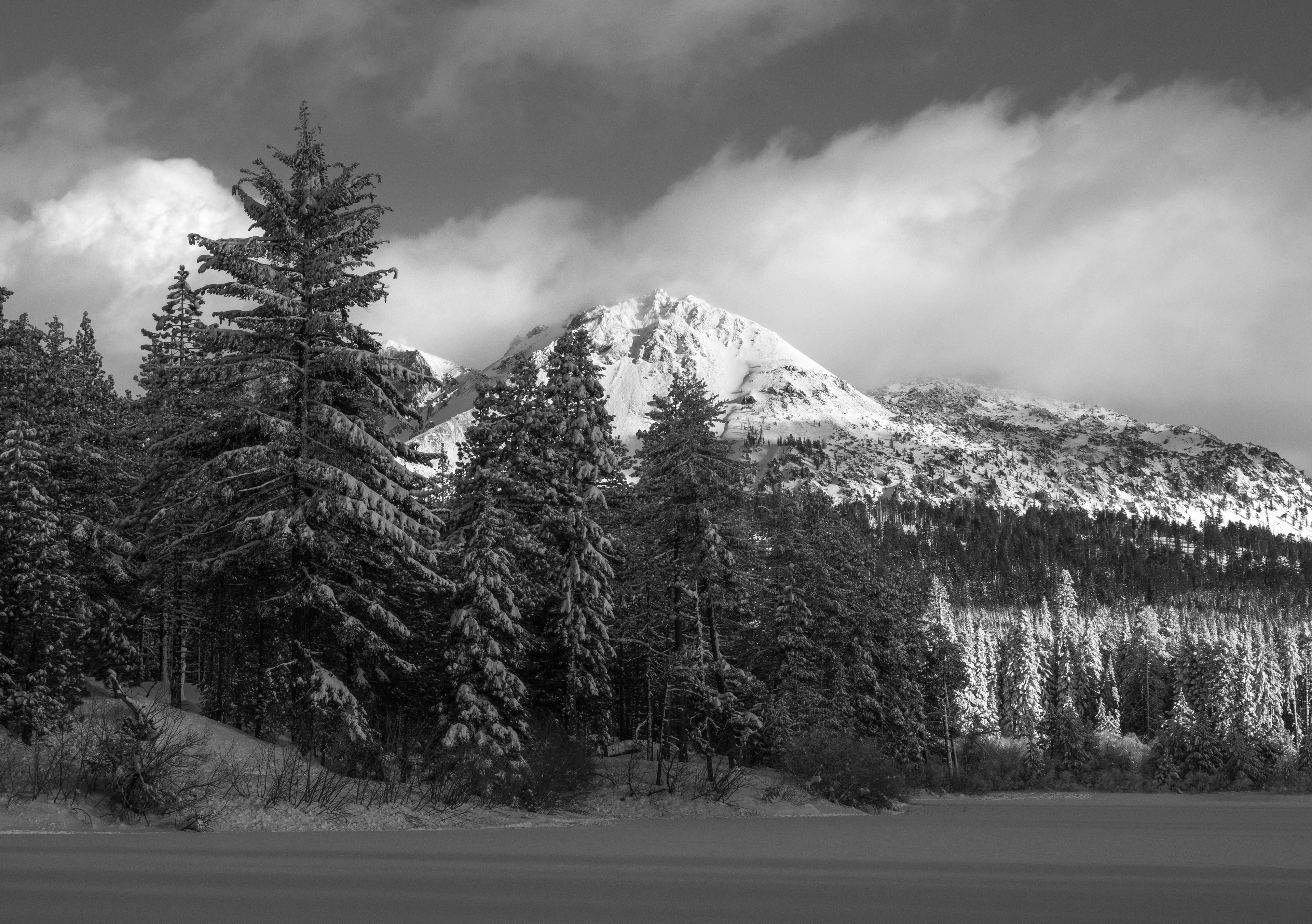 Chaos Crags from Manzanita Lake