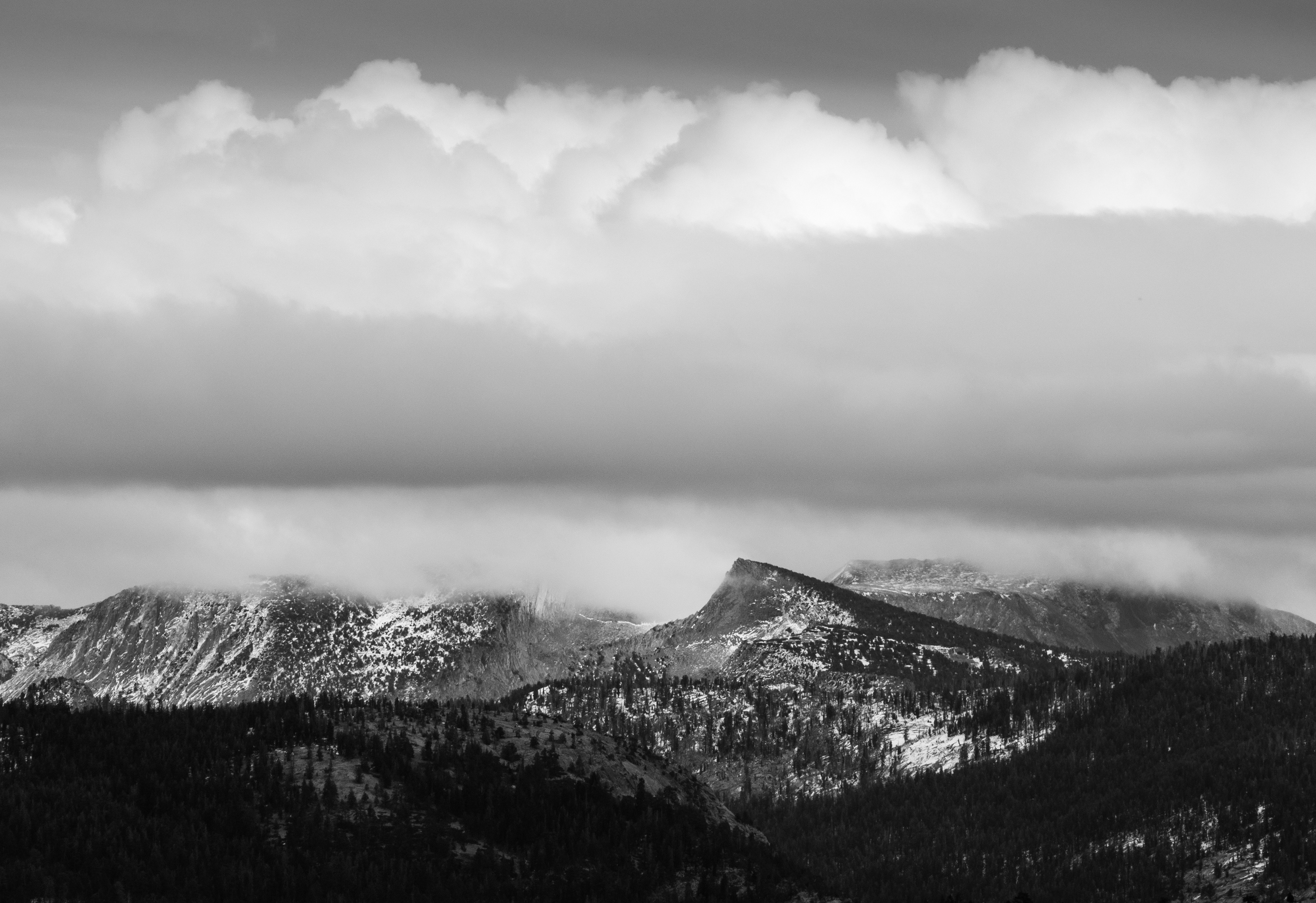 Clouds Over Mount Tenaya 1