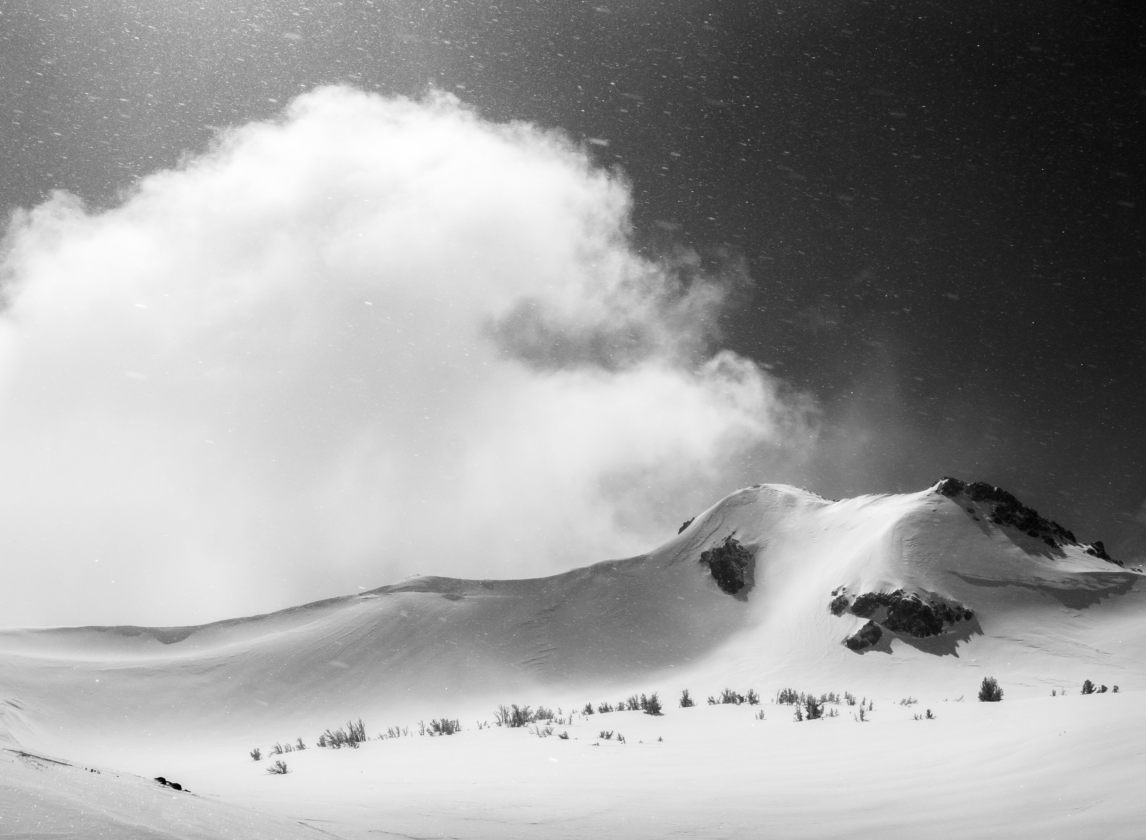 Looming Clouds Over the Sisters