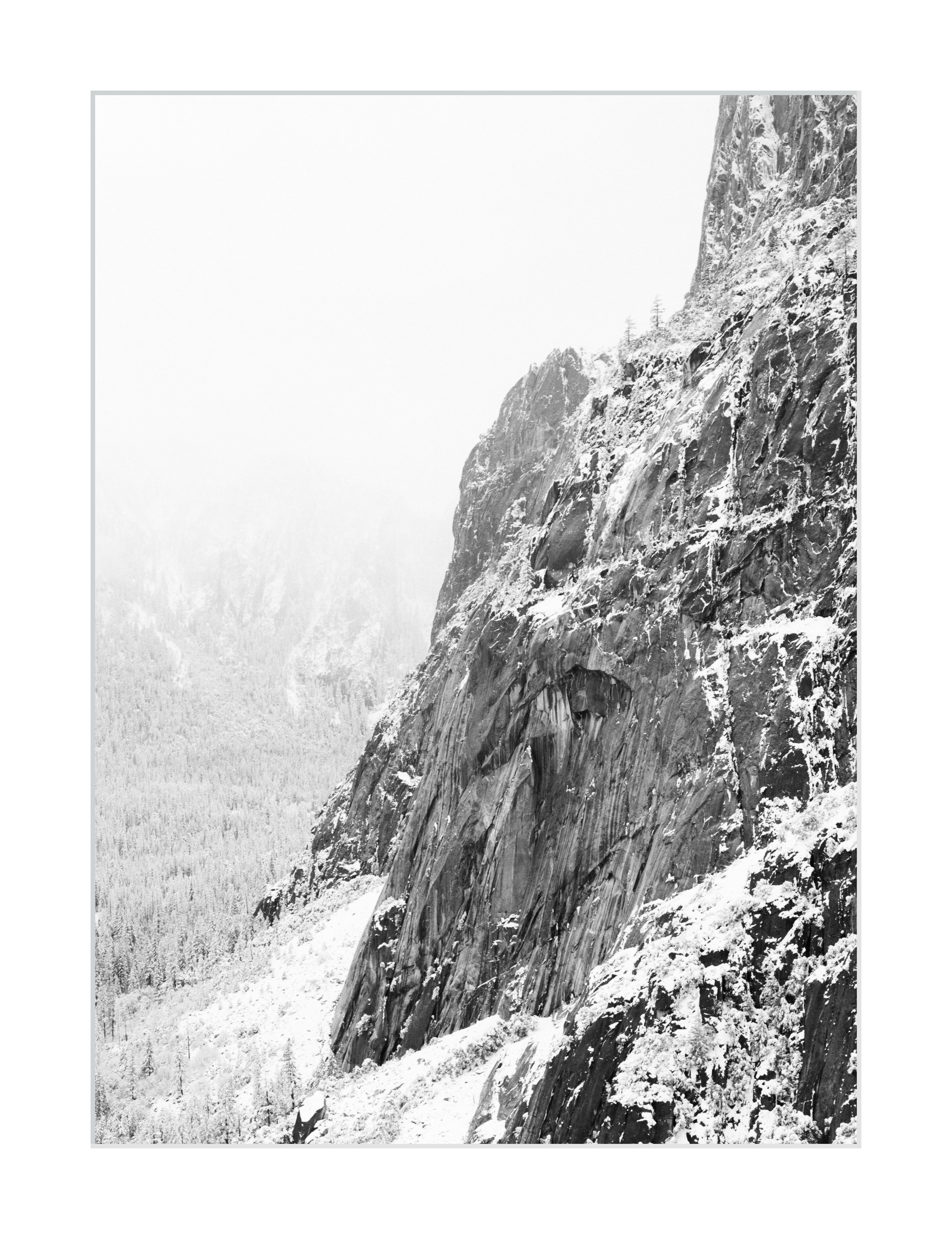 A Snowstorm in Yosemite Valley