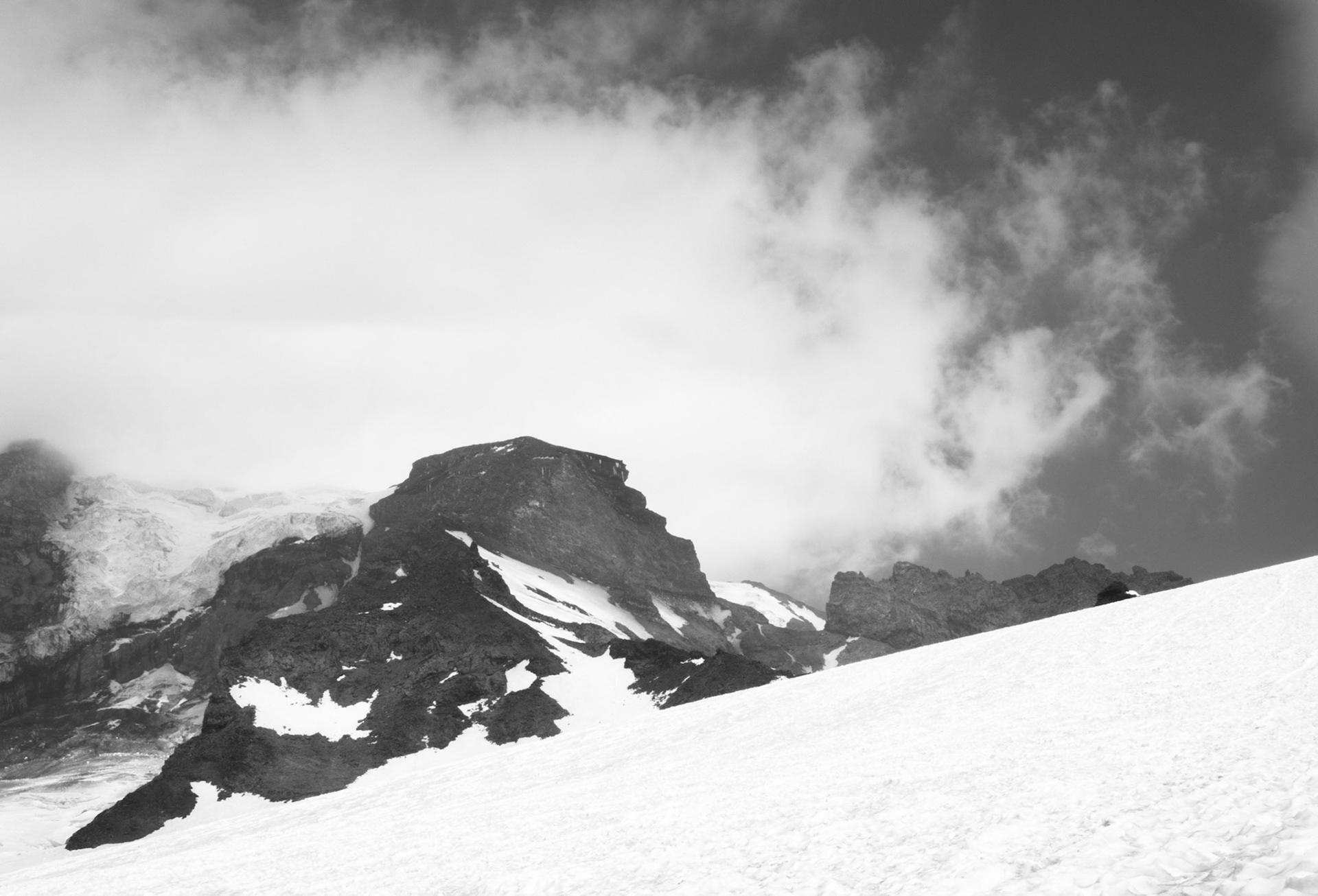 On the Way to Camp Muir 1
