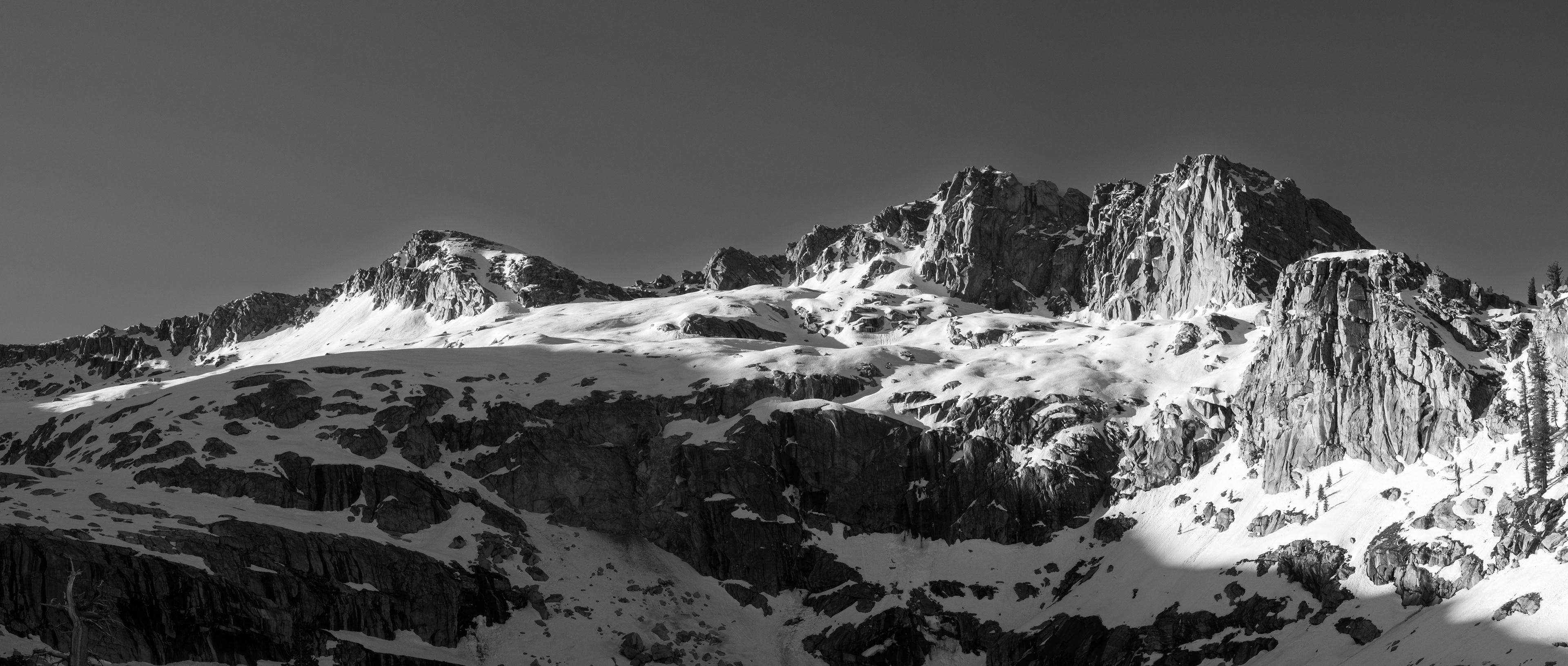 Mountains Above Pear Lake