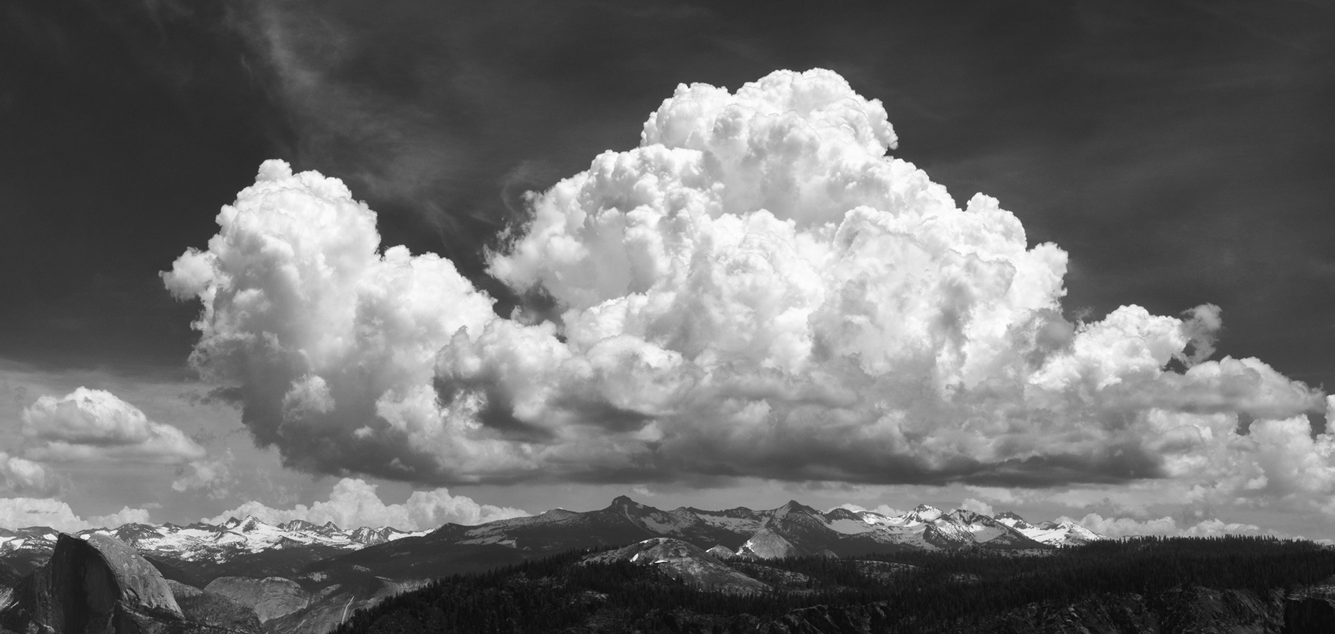 Building Clouds Over the High Sierra