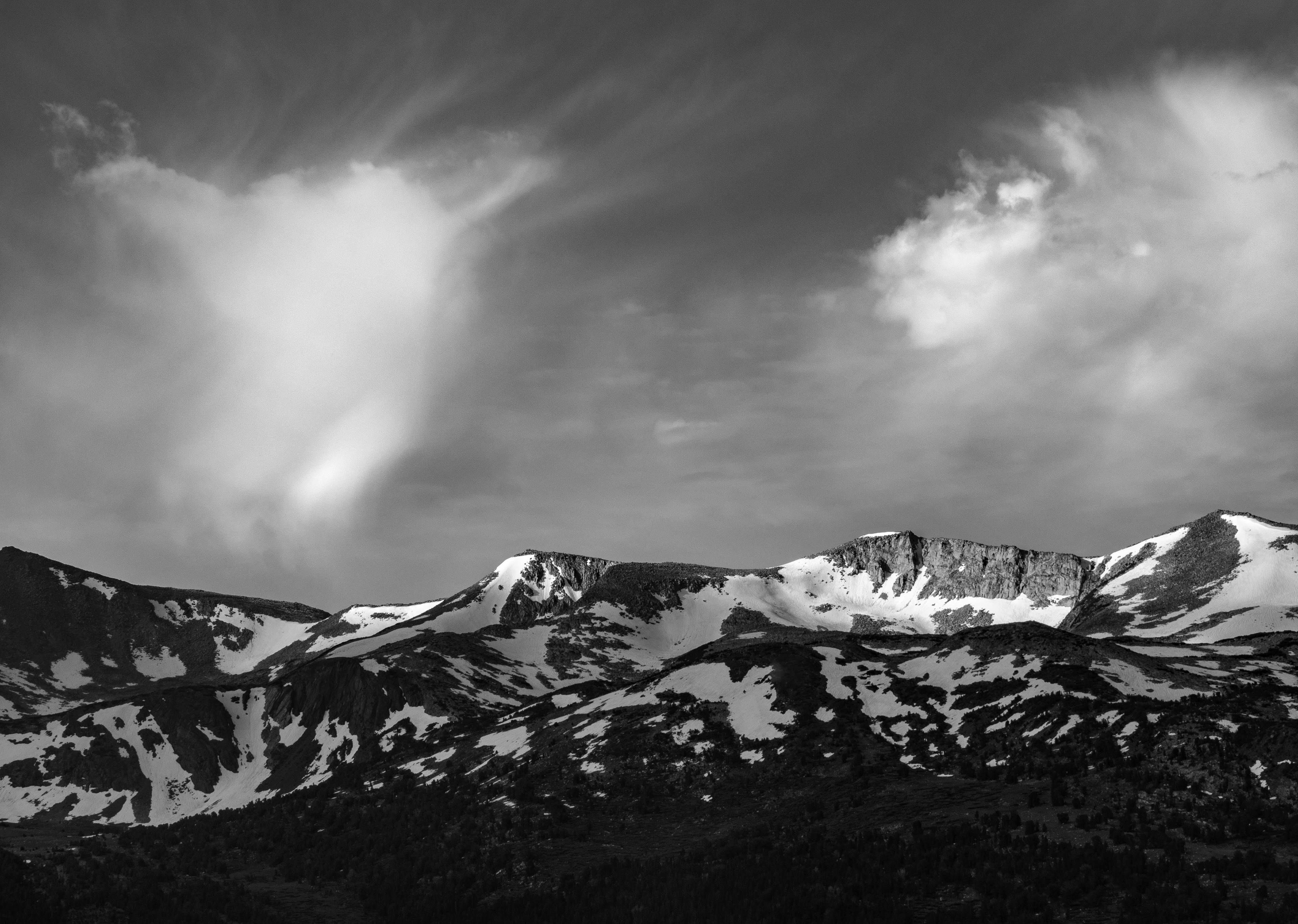 Figure in the Clouds Above the Kuna Crest 2