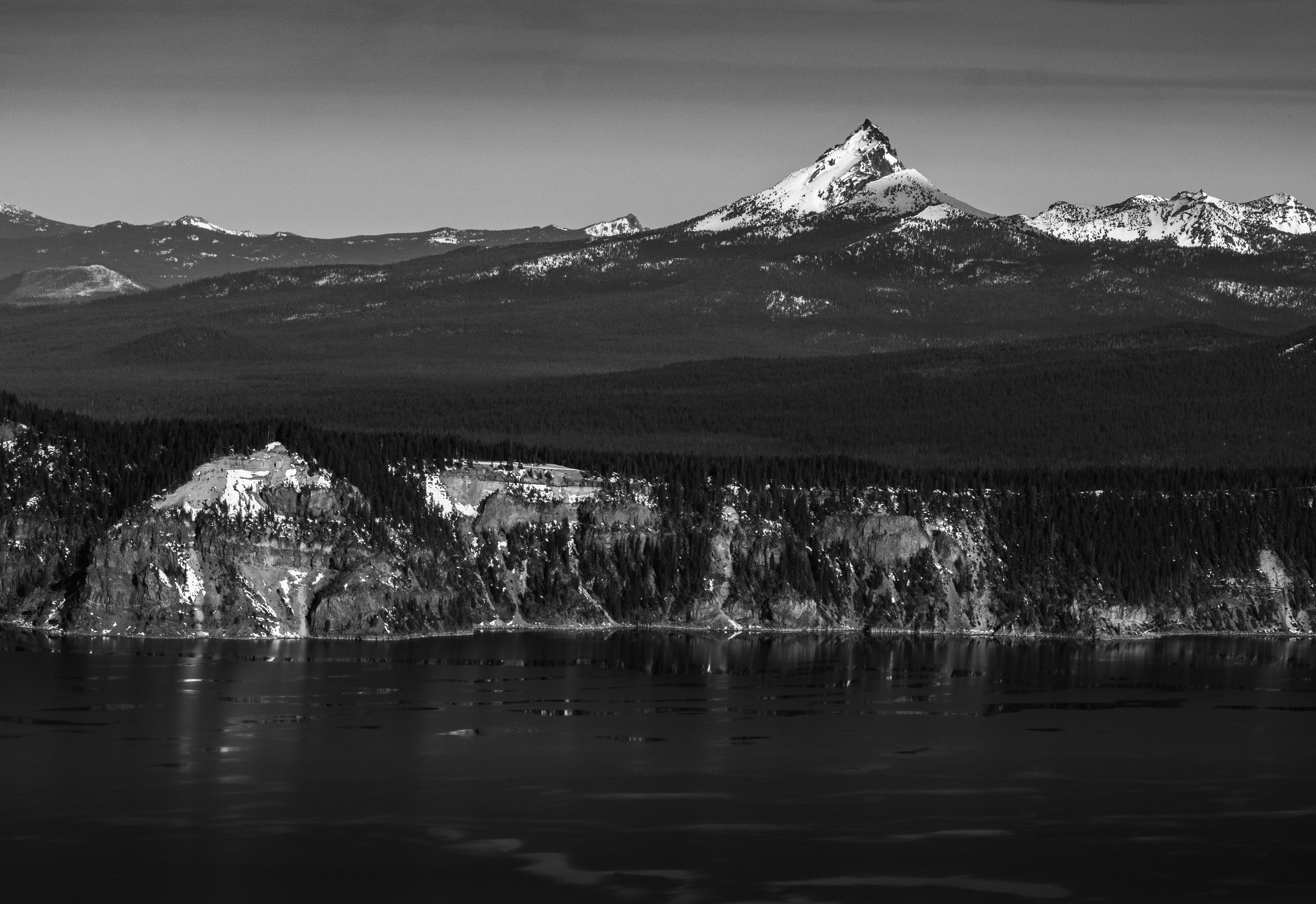 Thielsen Peak and Crater Lake