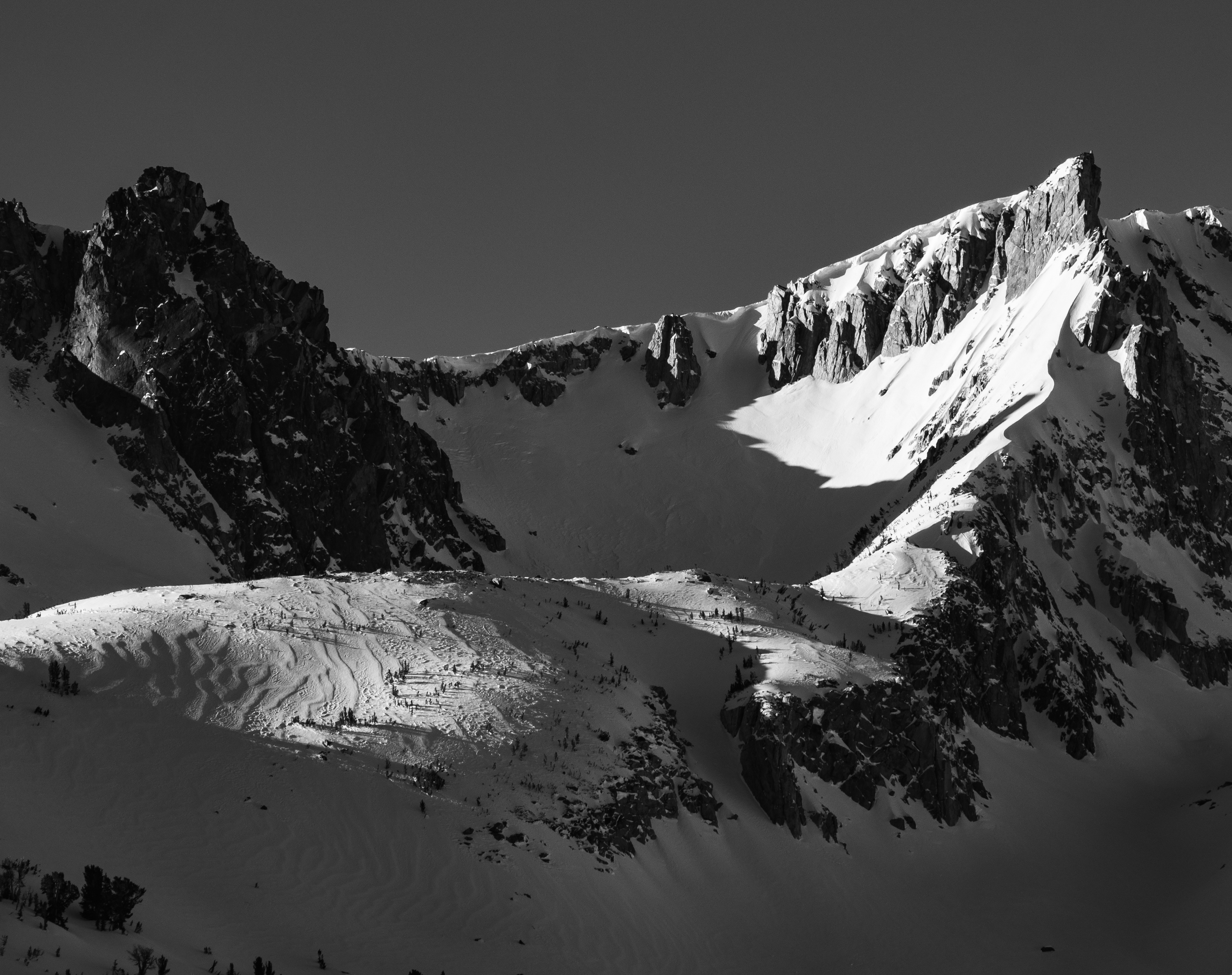 Winter Sunrise on the Mammoth Crest
