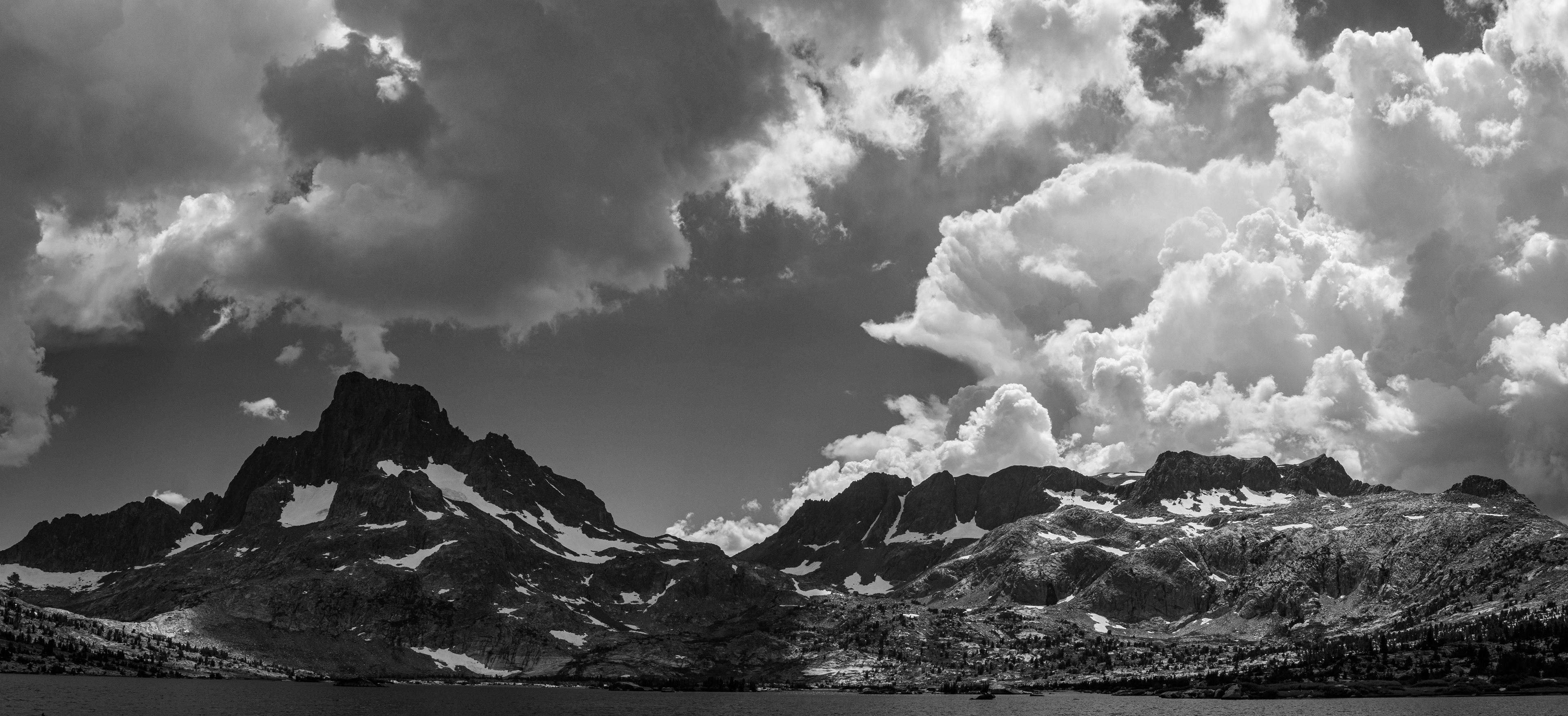 Approaching Storms Clouds at Thousand Island Lake