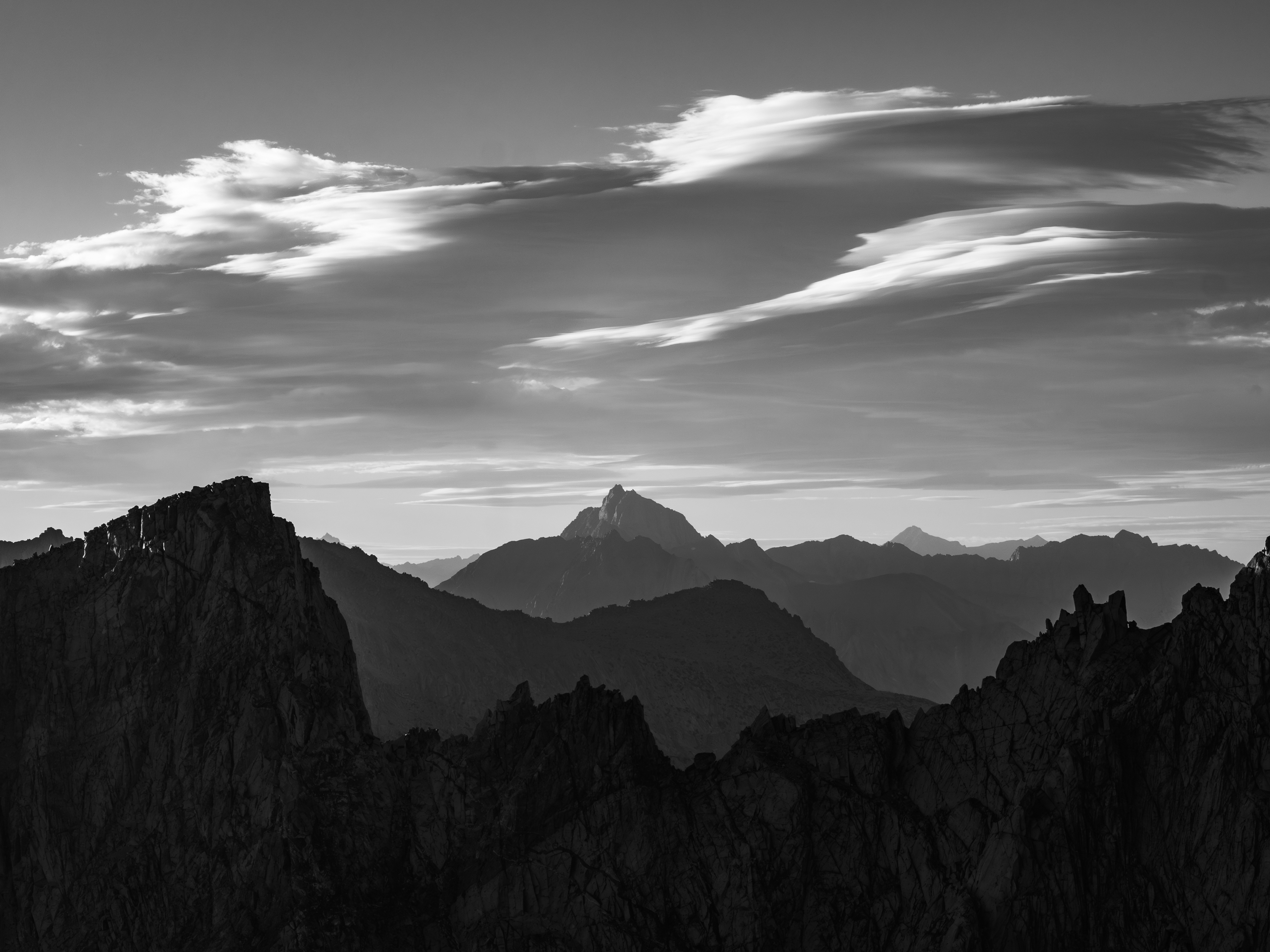 Light on Granite Cliffs