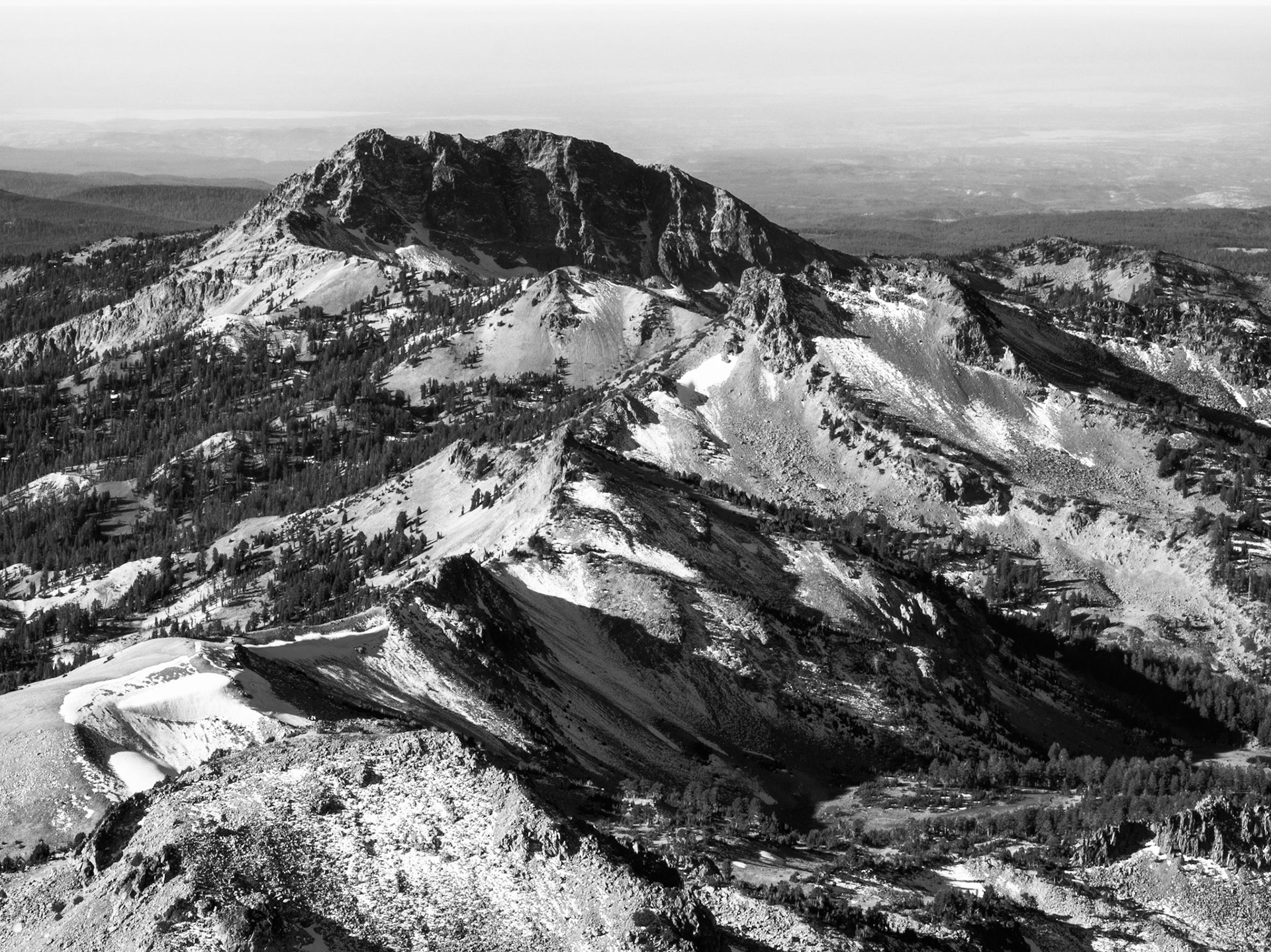 Brokeoff Mountain Seen from Lassen Peak 1