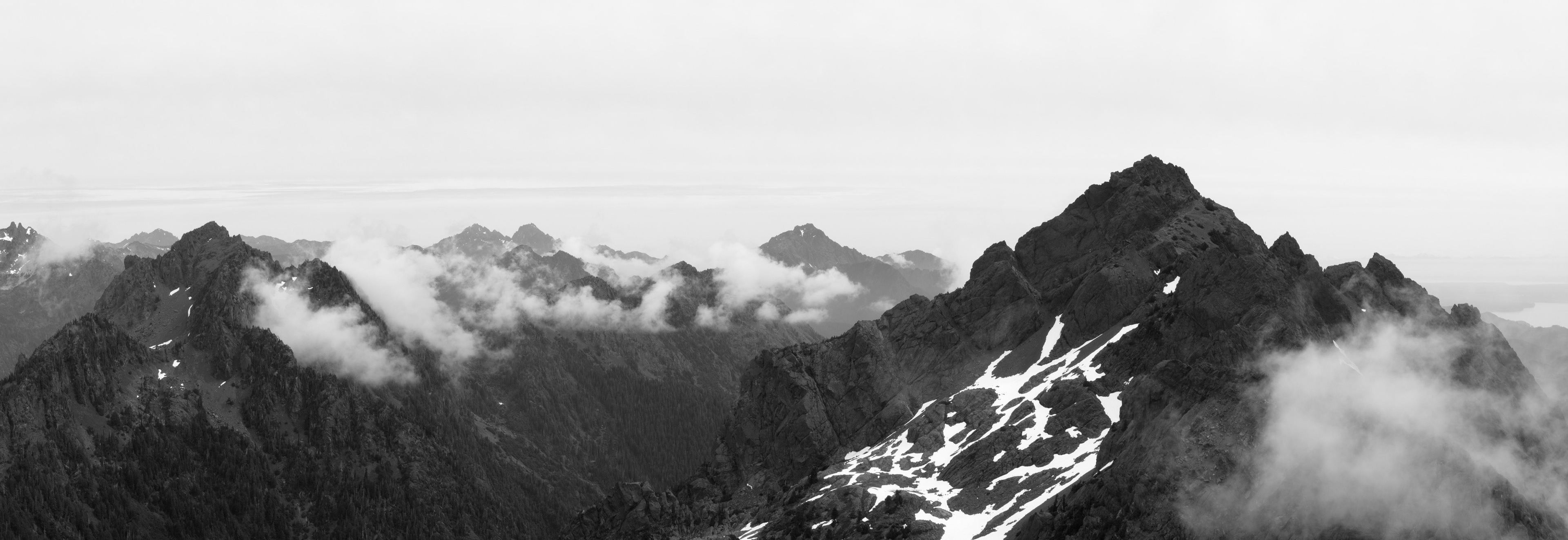 Mountains in the Olympic Peninsula
