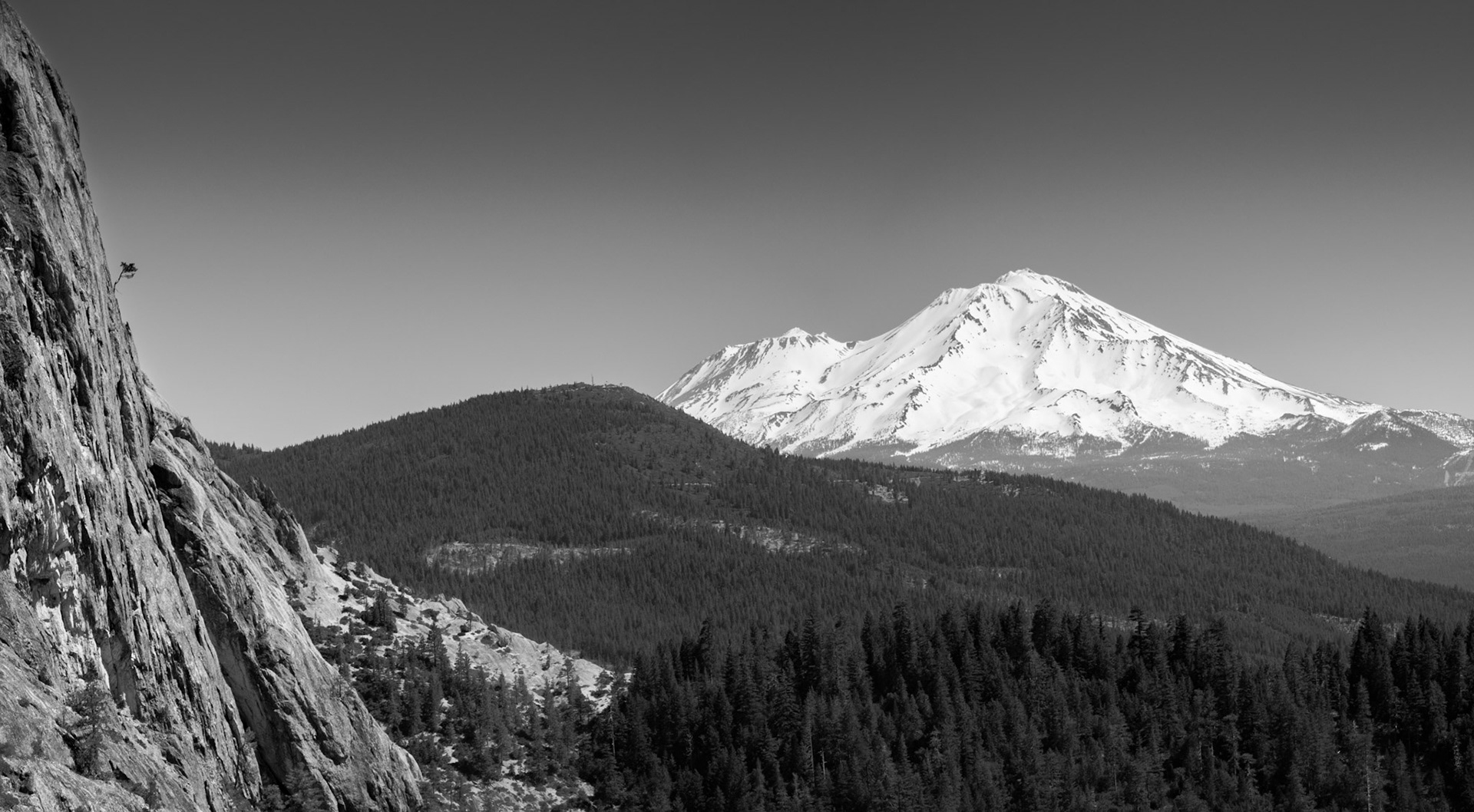 Mount Shasta from Castle Crags