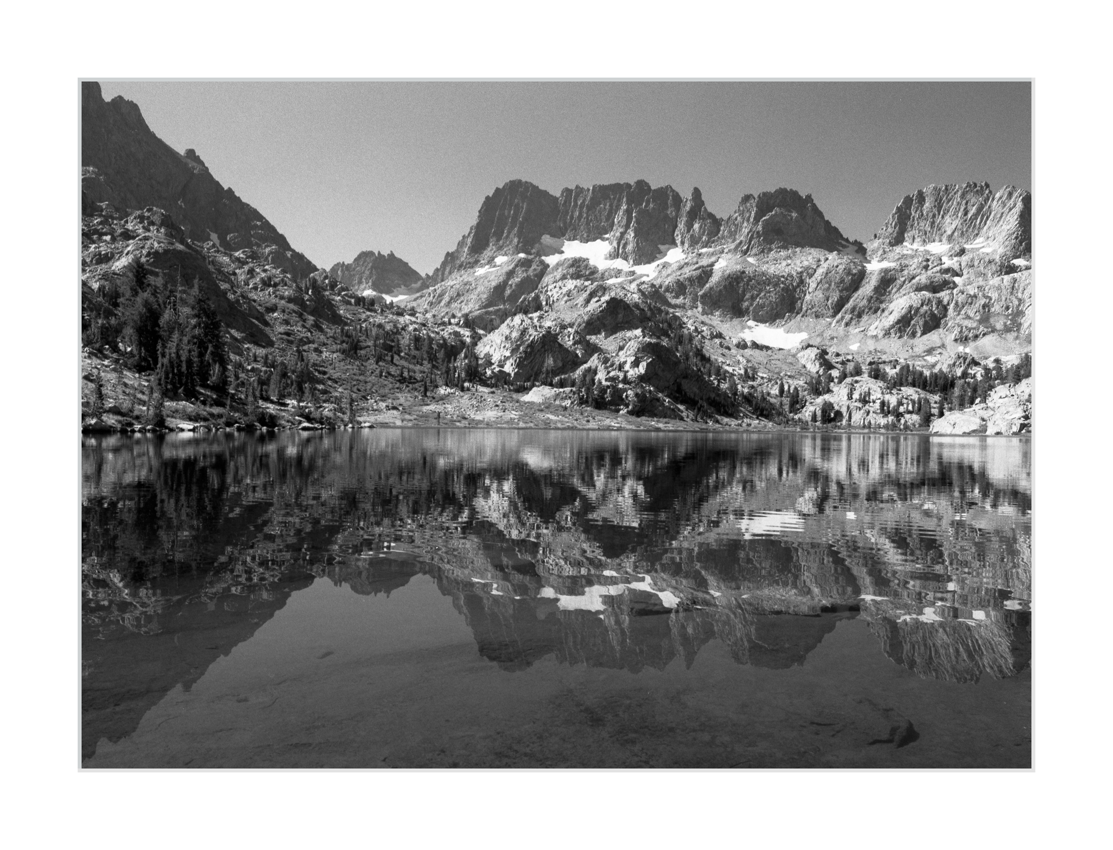 Shadow Lake and the Ritter Range