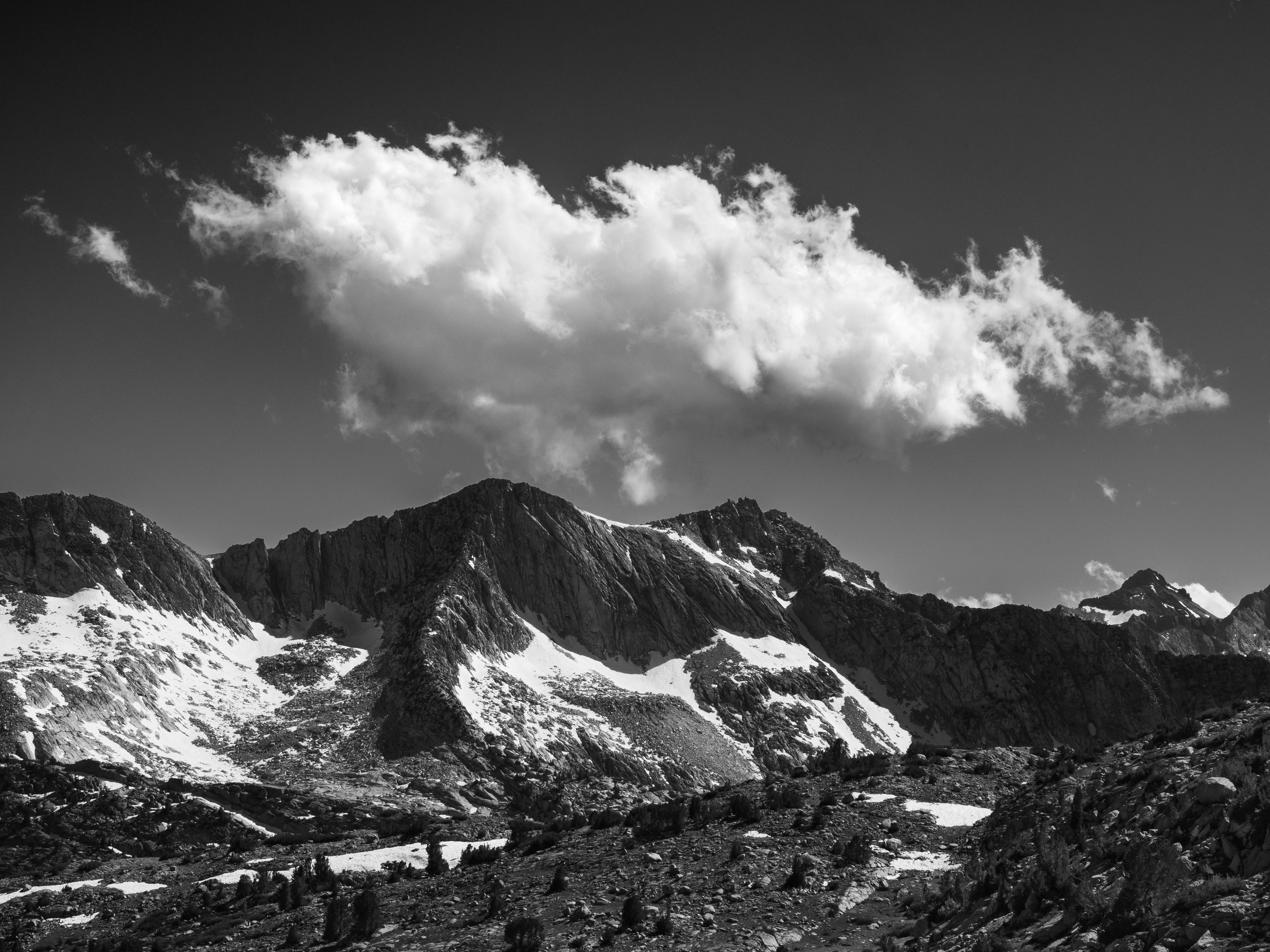 Clouds Above Dusy Basin