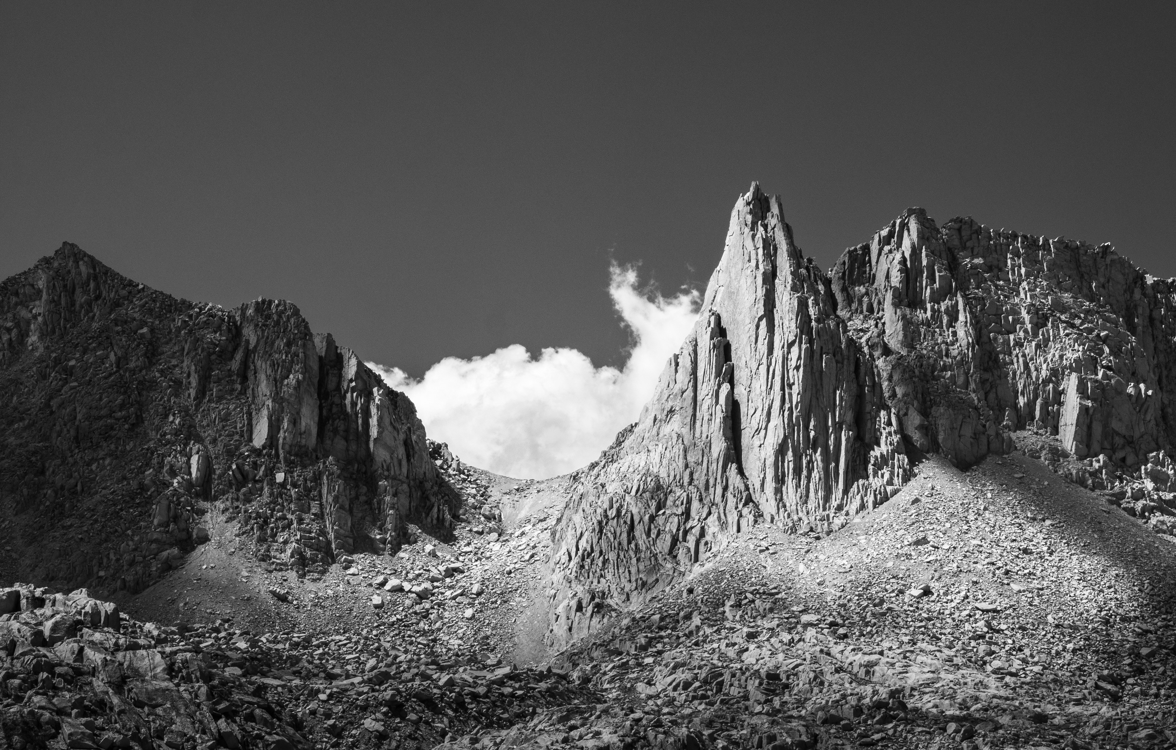 Clouds in a Col