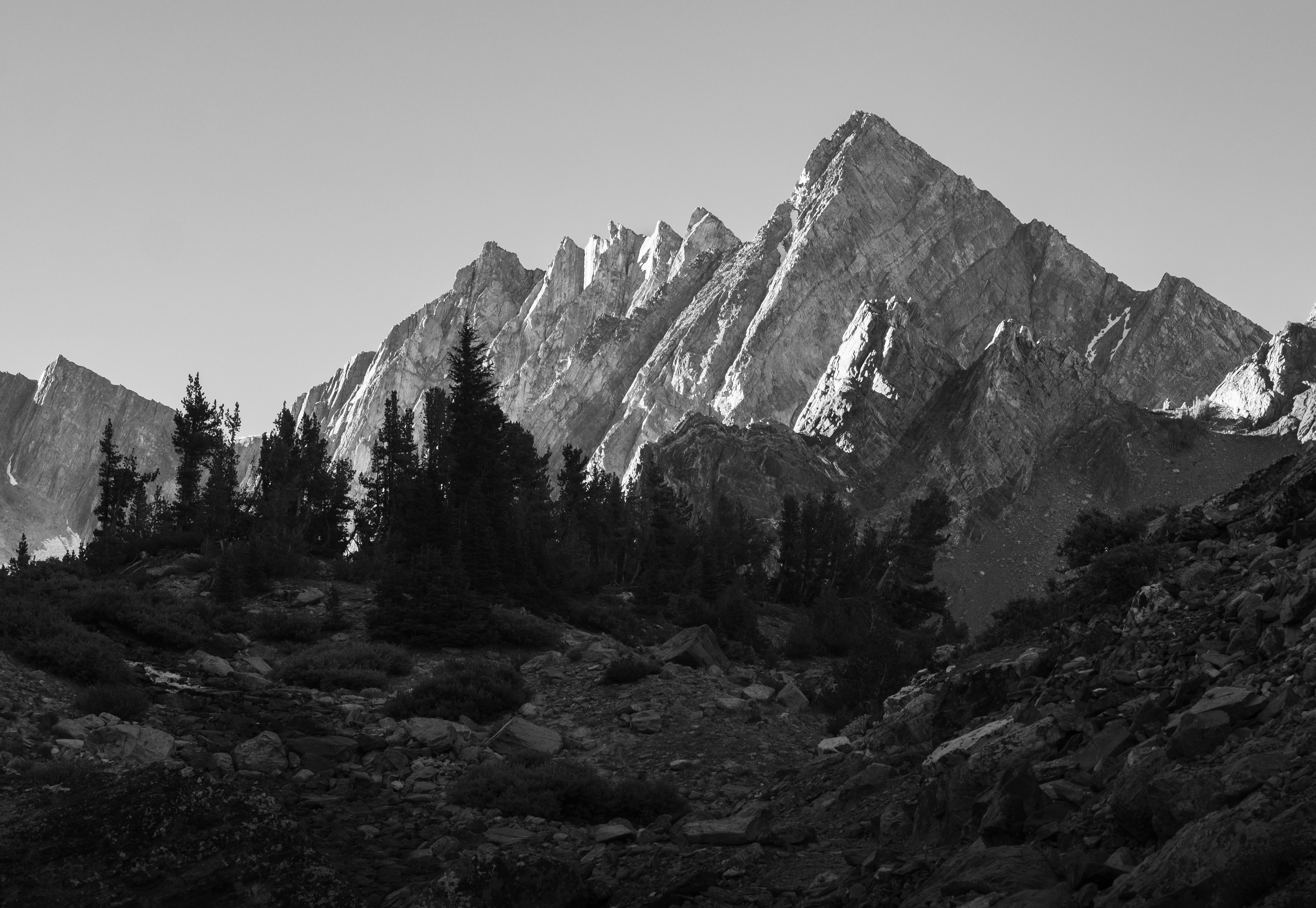 Twin Peaks Sunrise, Horse Creek Canyon