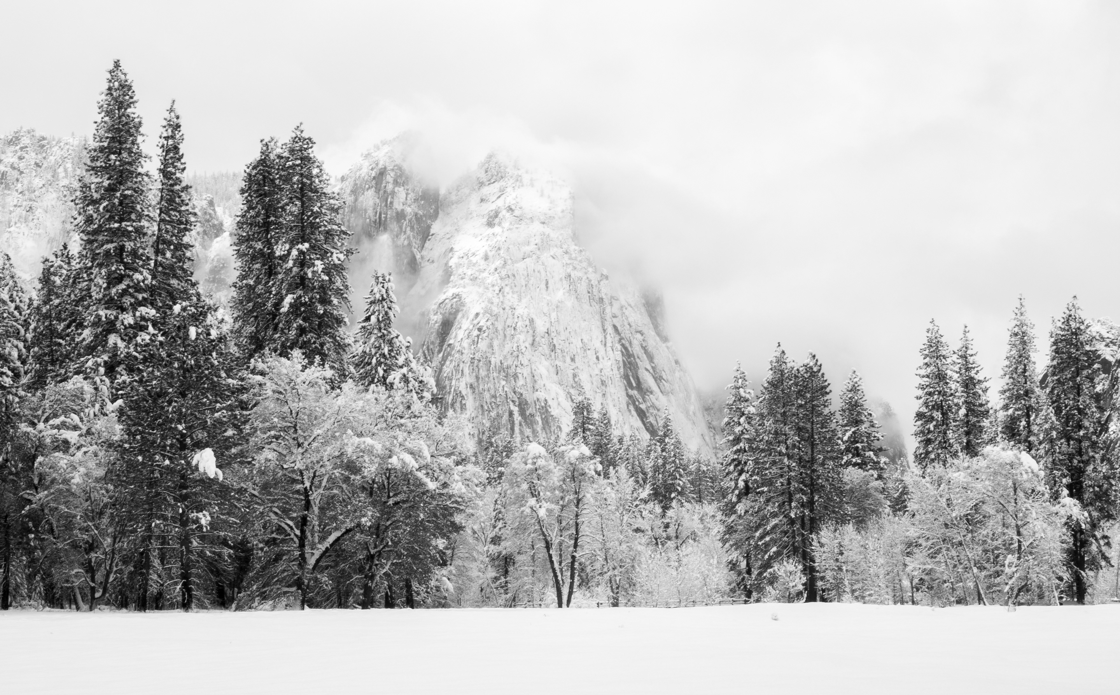 Winter in Yosemite Valley