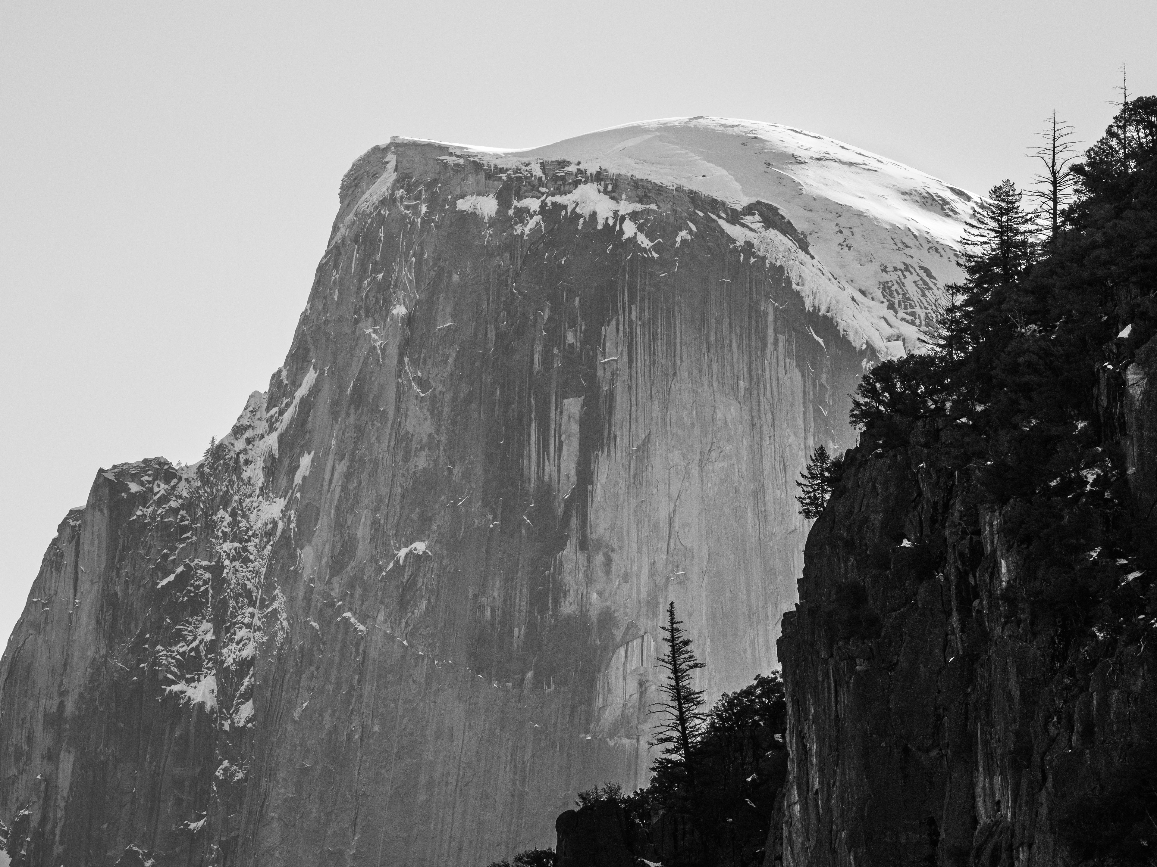 Half Dome, Snow Capped
