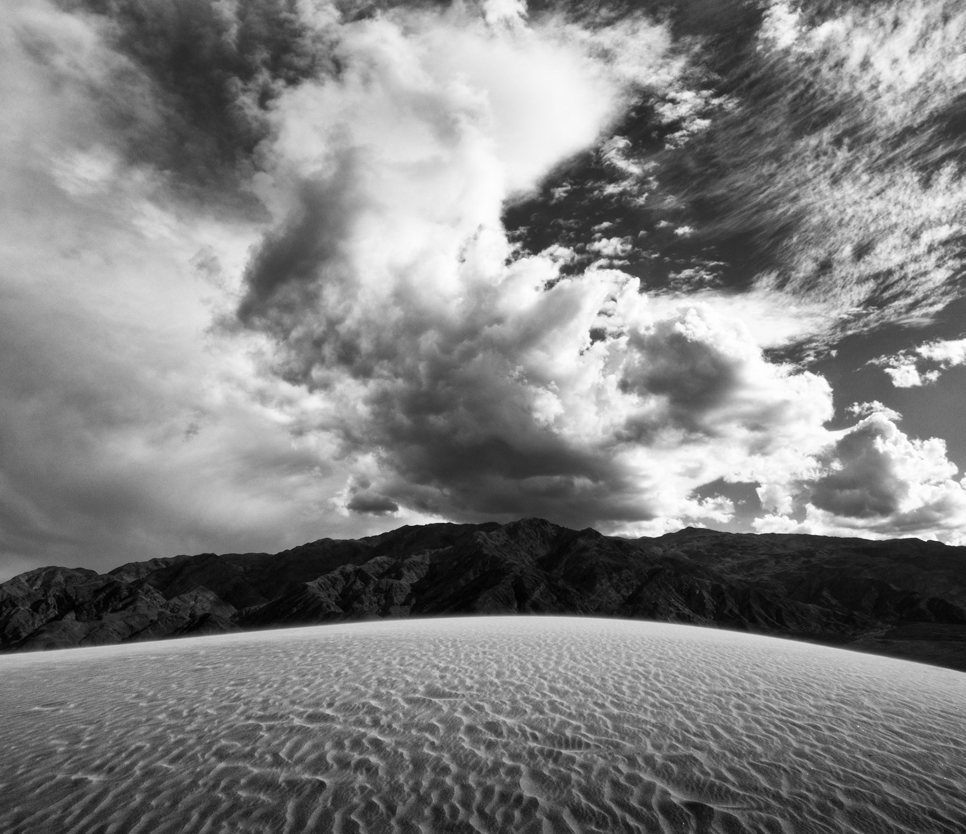 Sand, Mountain, Sky
