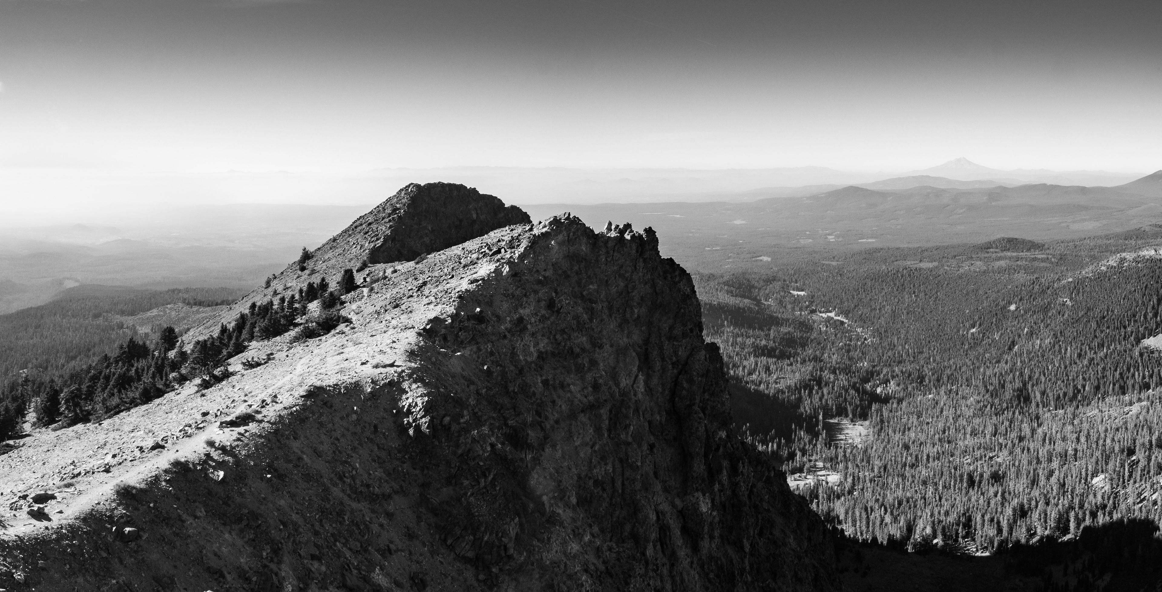 Atop Brokeoff Mountain