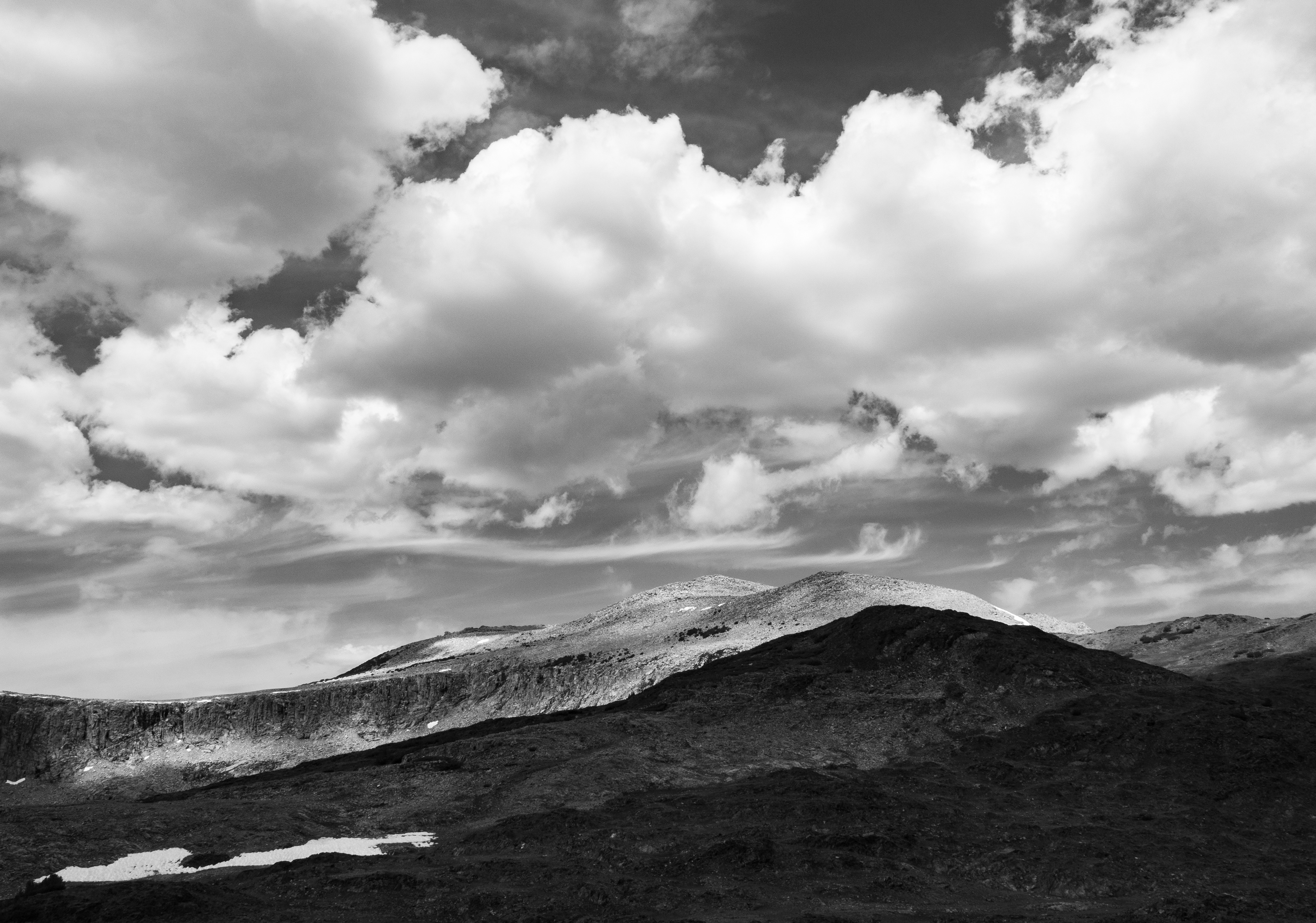 Clouds Over Gaylor Lakes