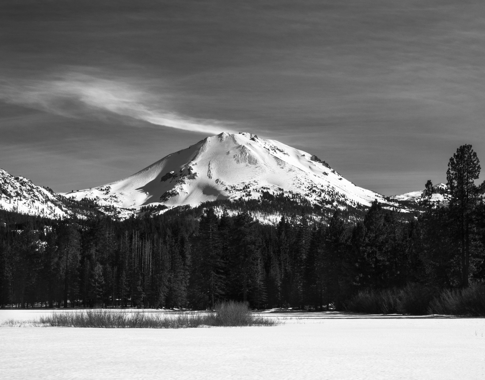 Lassen Peak Foreshadowing