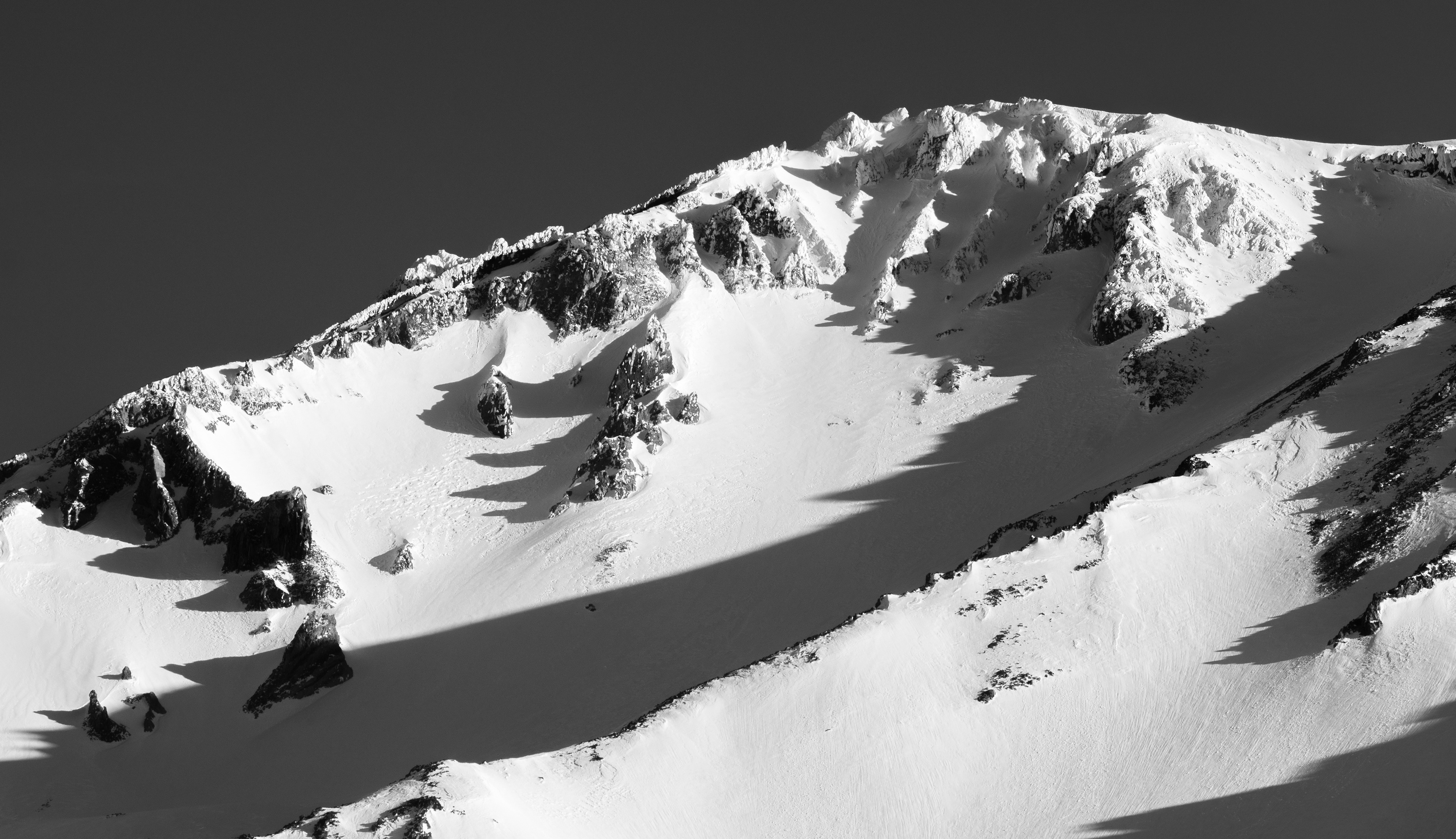 Light and Shadows on Mount Shasta