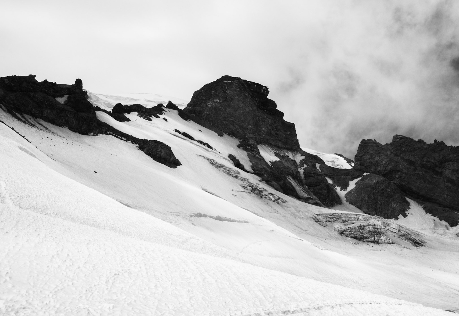 View from Camp Muir